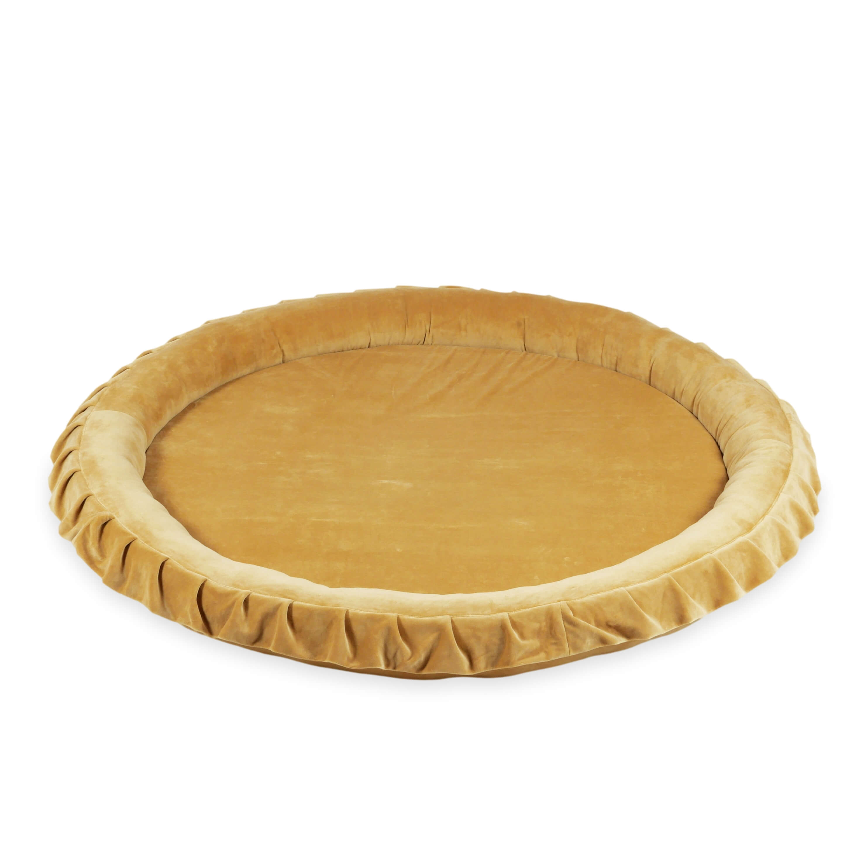 Tapis de jeu bébé nid 120 cm en velvet soft