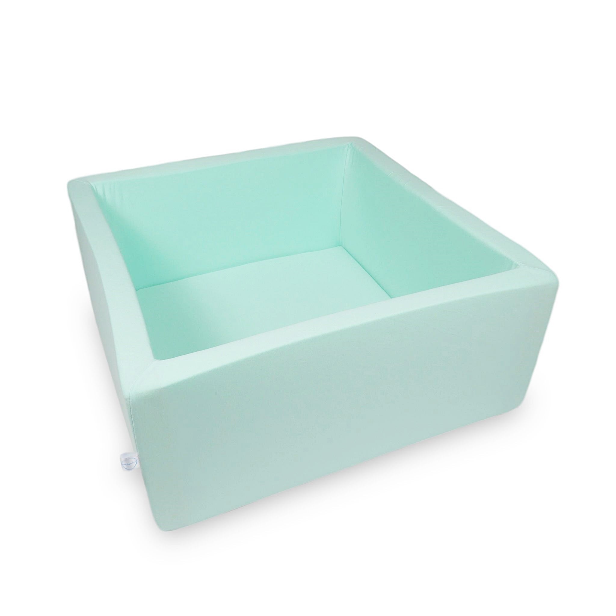 Piscine à balles carrée 90x90x40 cm menthe sans balles