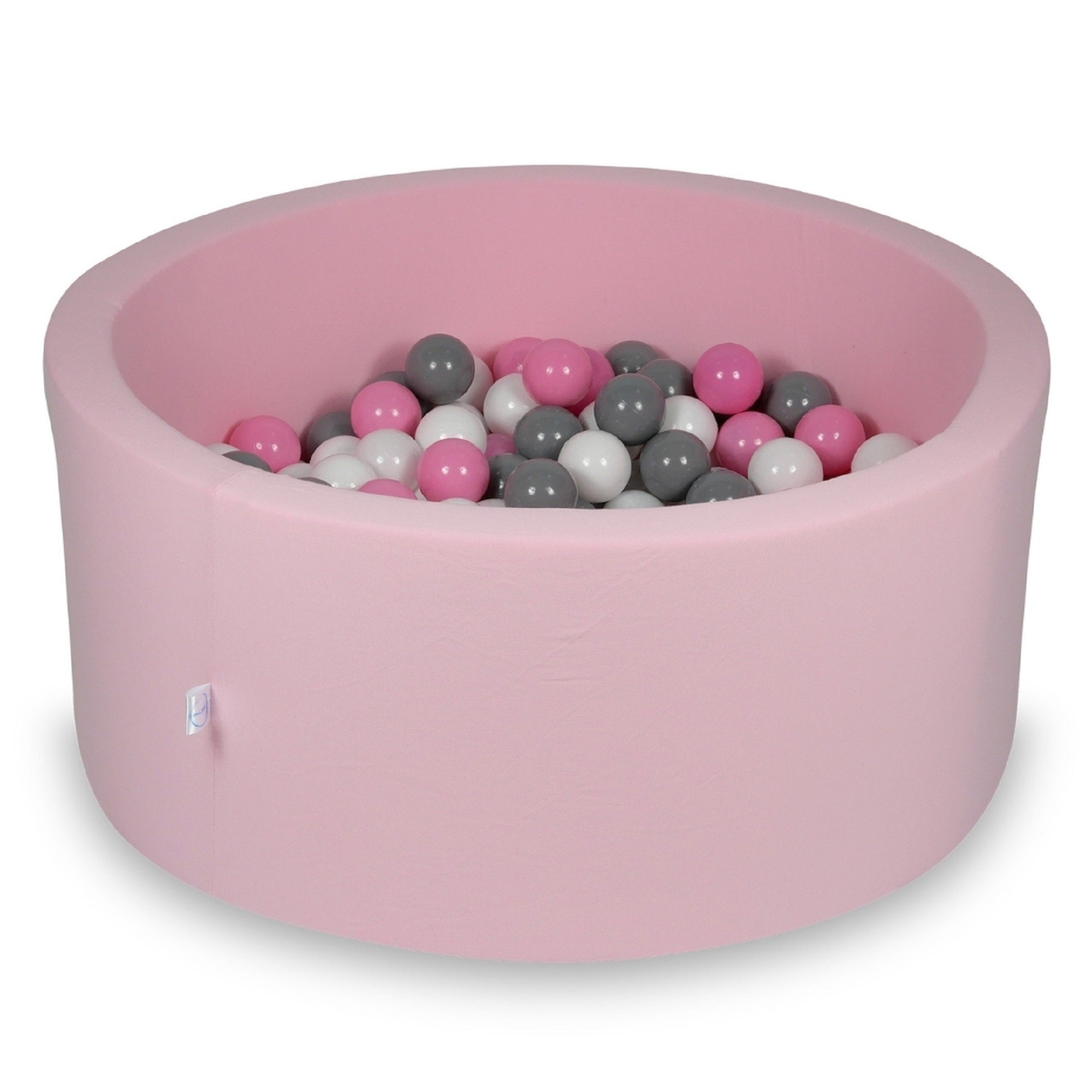 Piscine à balles en puder rosa 90x40 cm avec 300 balles