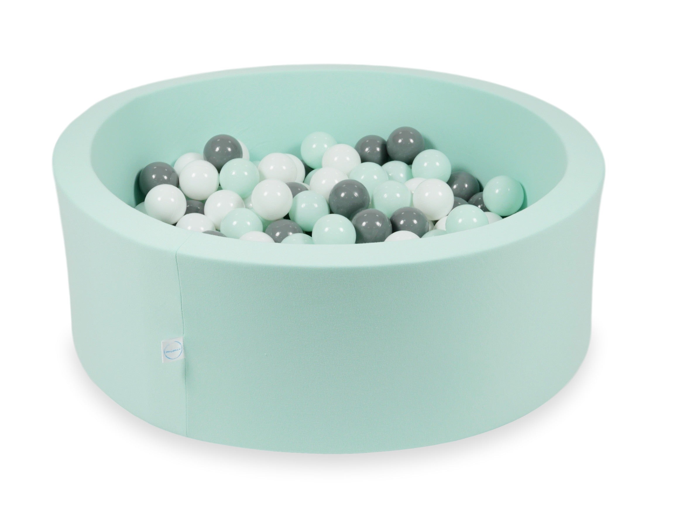 Piscine à balles en menthe 90x30 cm avec 200 balles