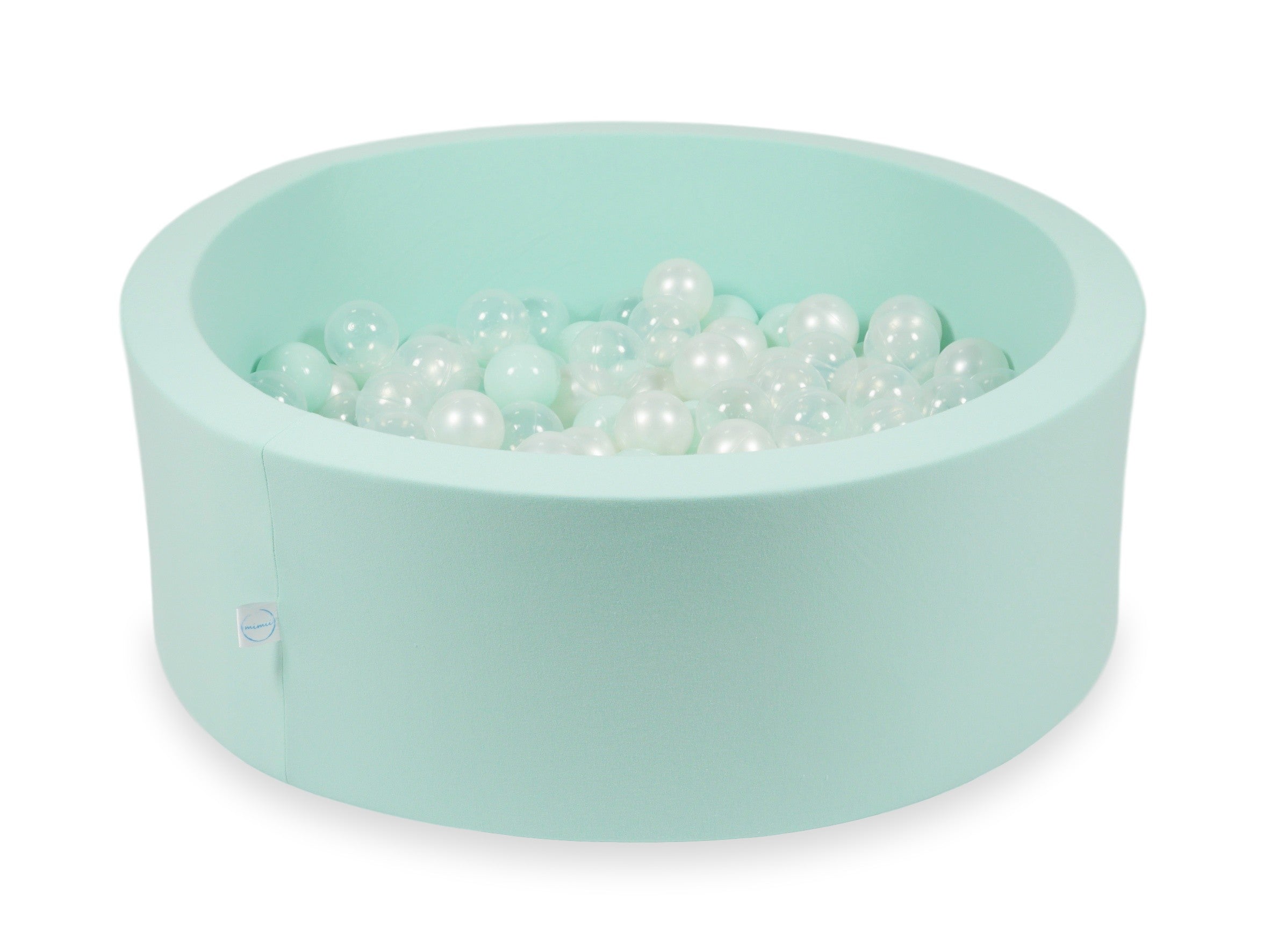 Piscine à balles en menthe 90x30 cm avec 200 balles