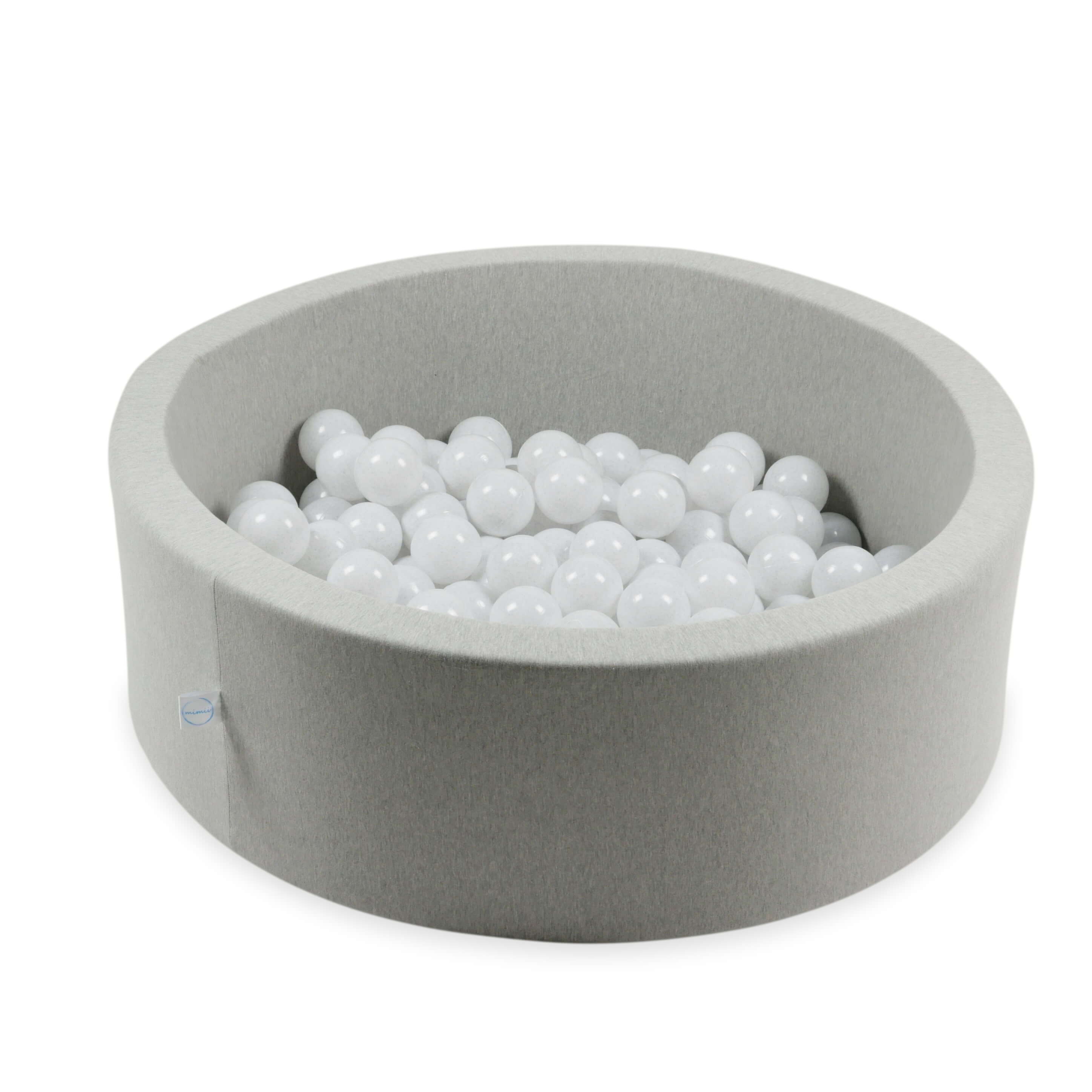 Balles de jeu ø7cm 25 pièces pull blanc