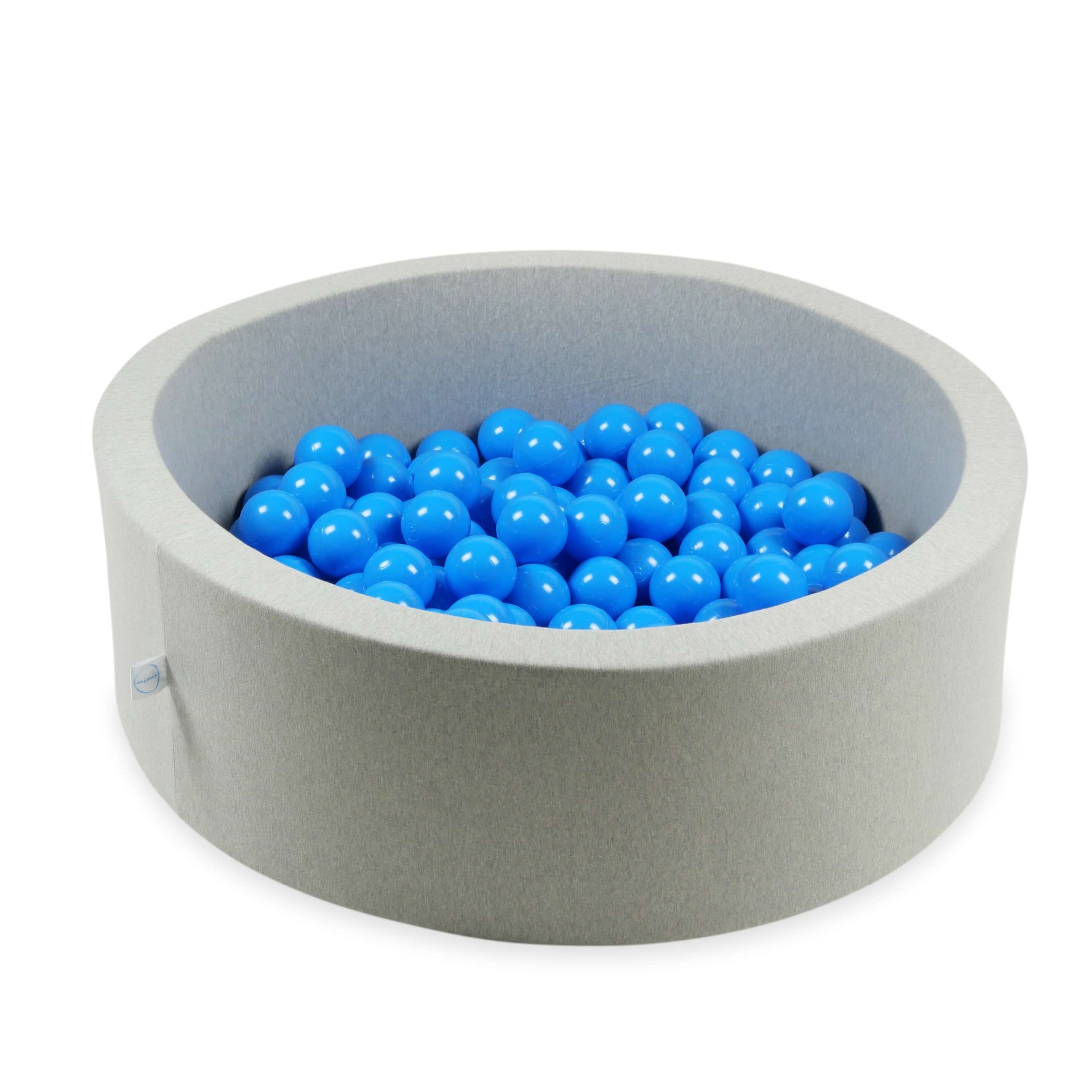 Balles de jeu ø7cm 25 pièces bleu