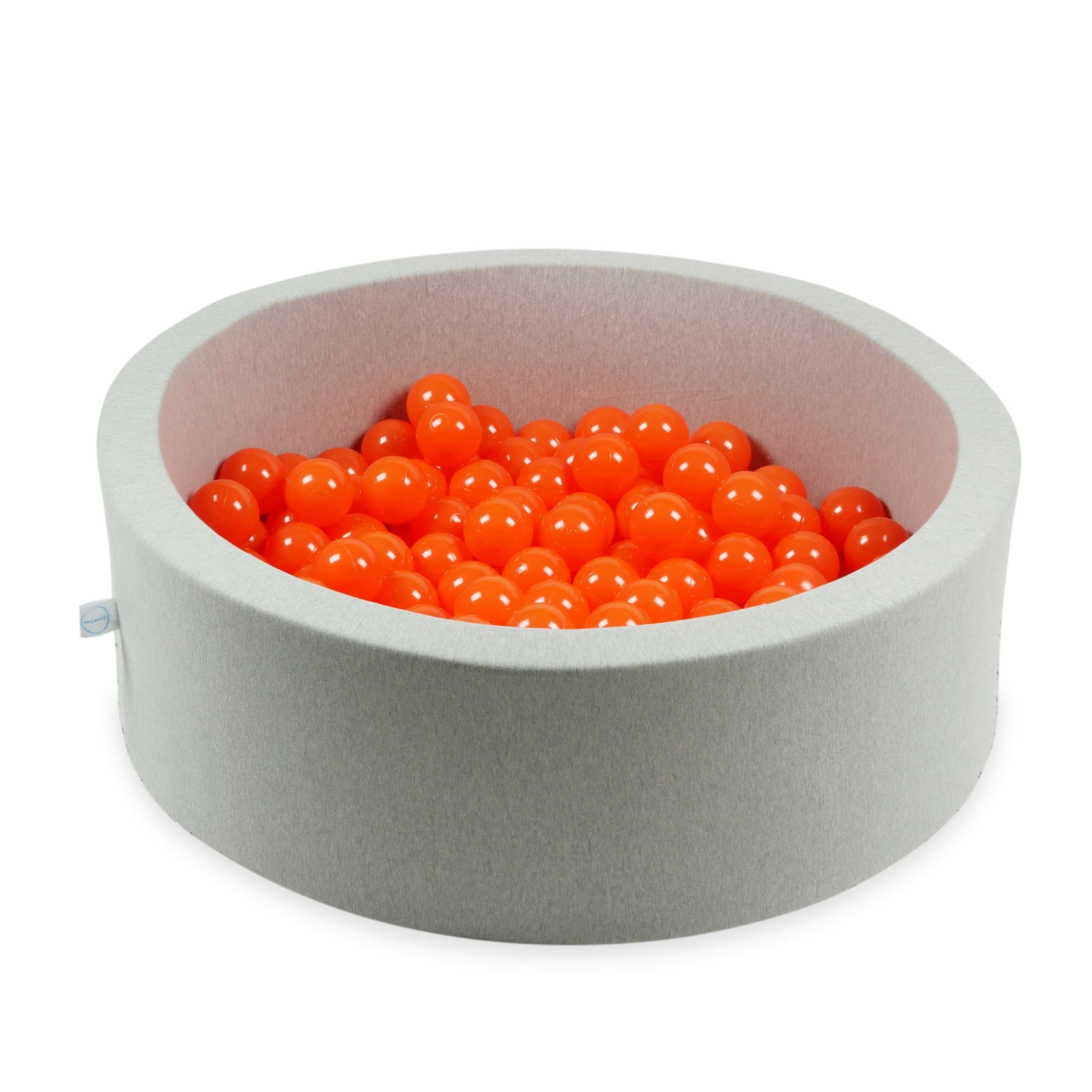Balles de jeu ø7cm 150 pièces orange