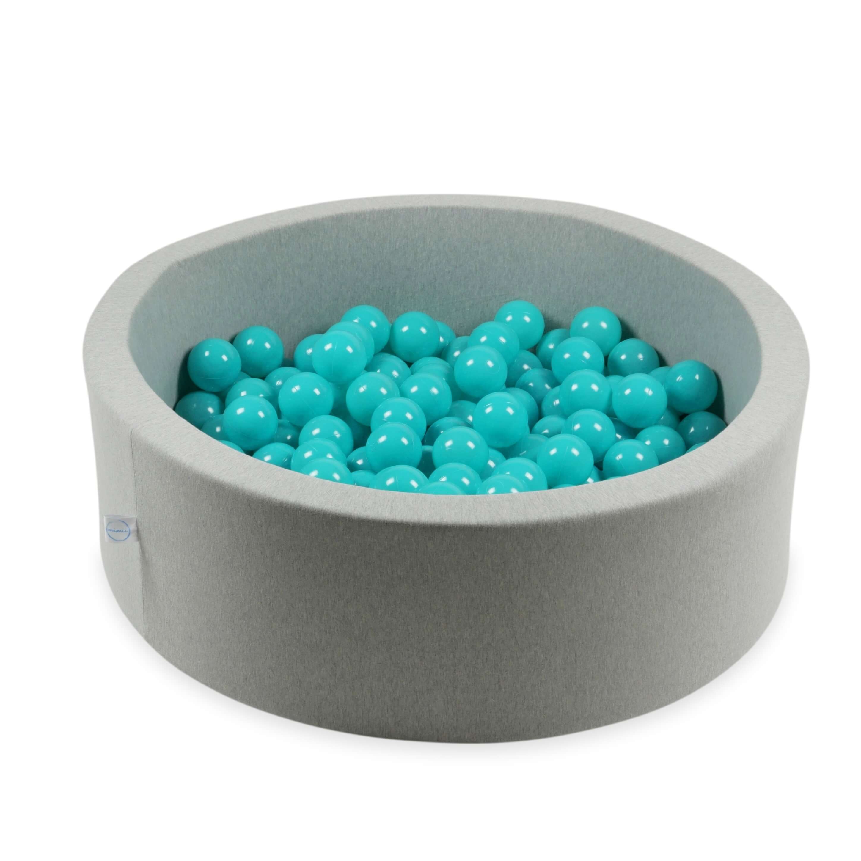 Balles de jeu ø7cm 150 pièces turquise