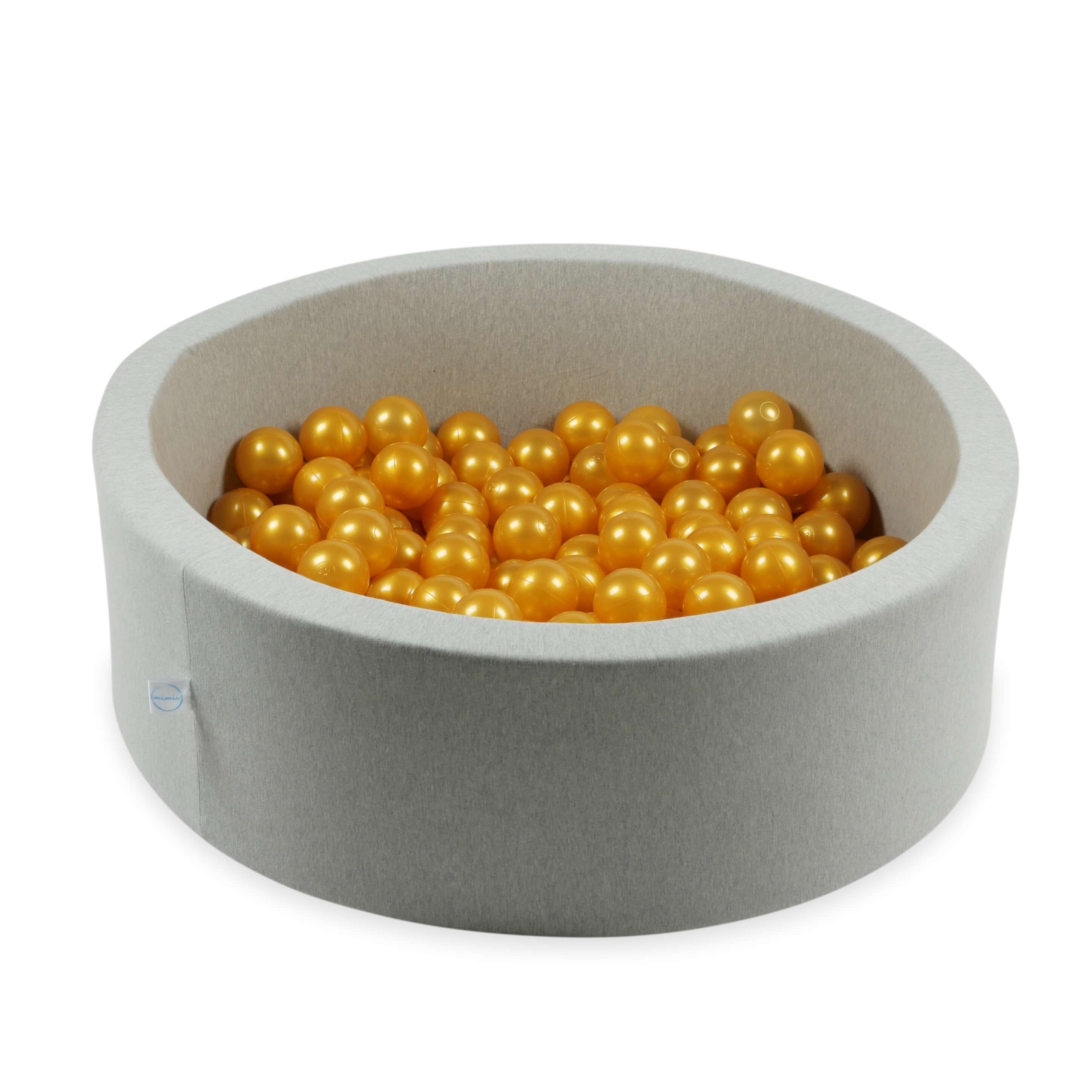 Balles de jeu ø7cm 50 pièces dore