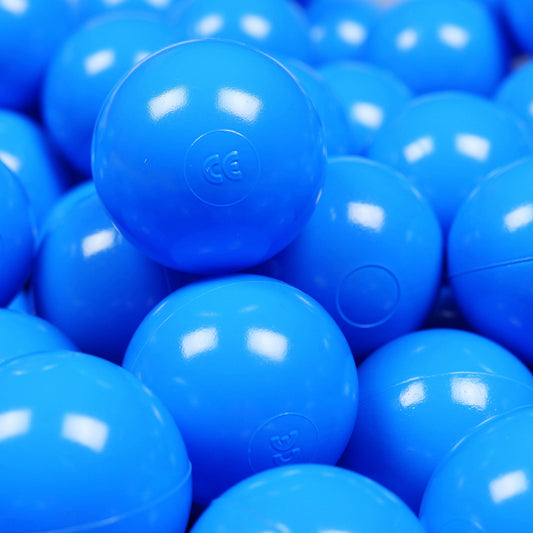 Balles de jeu ø7cm 50 pièces bleu