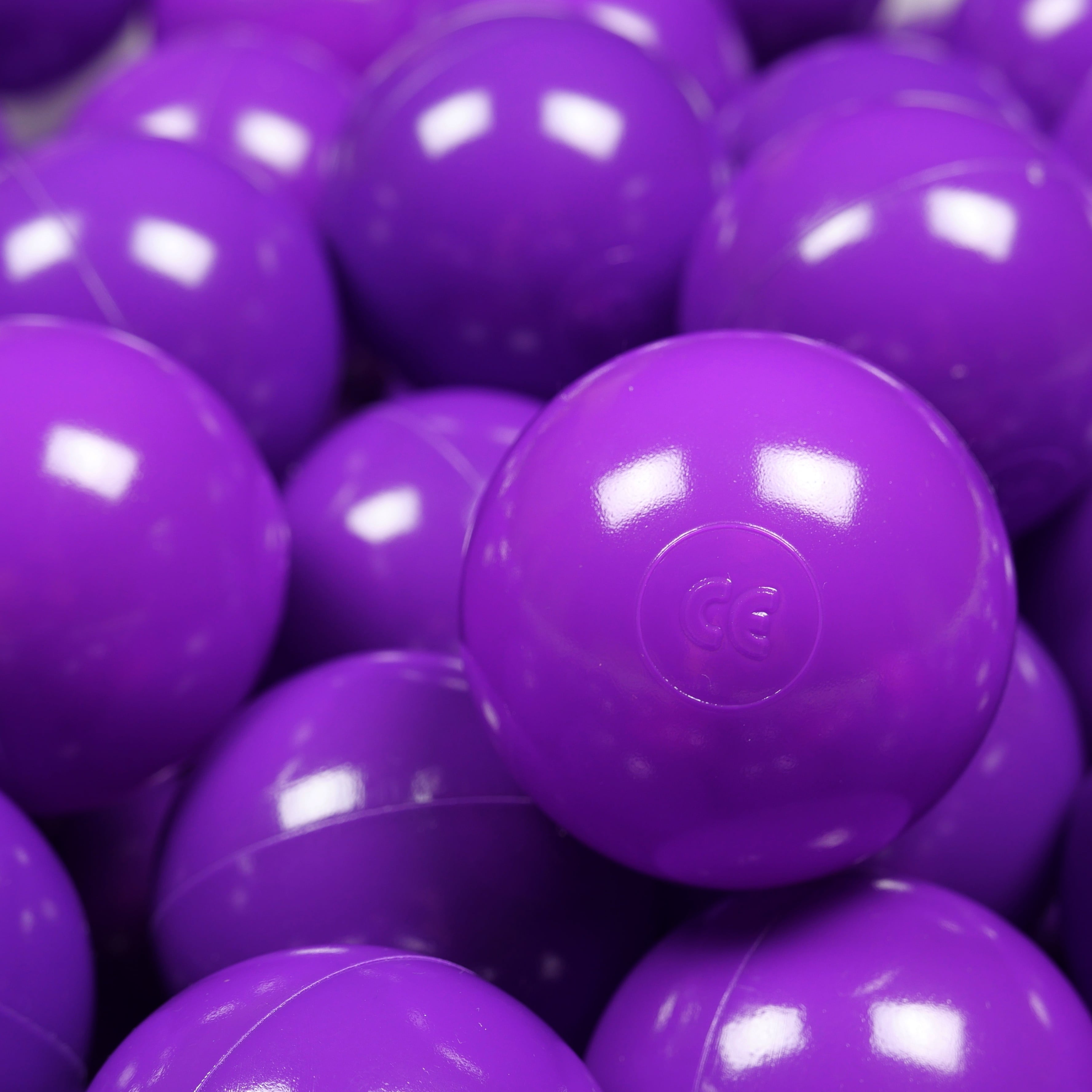 Balles de jeu ø7cm 200 pièces violet