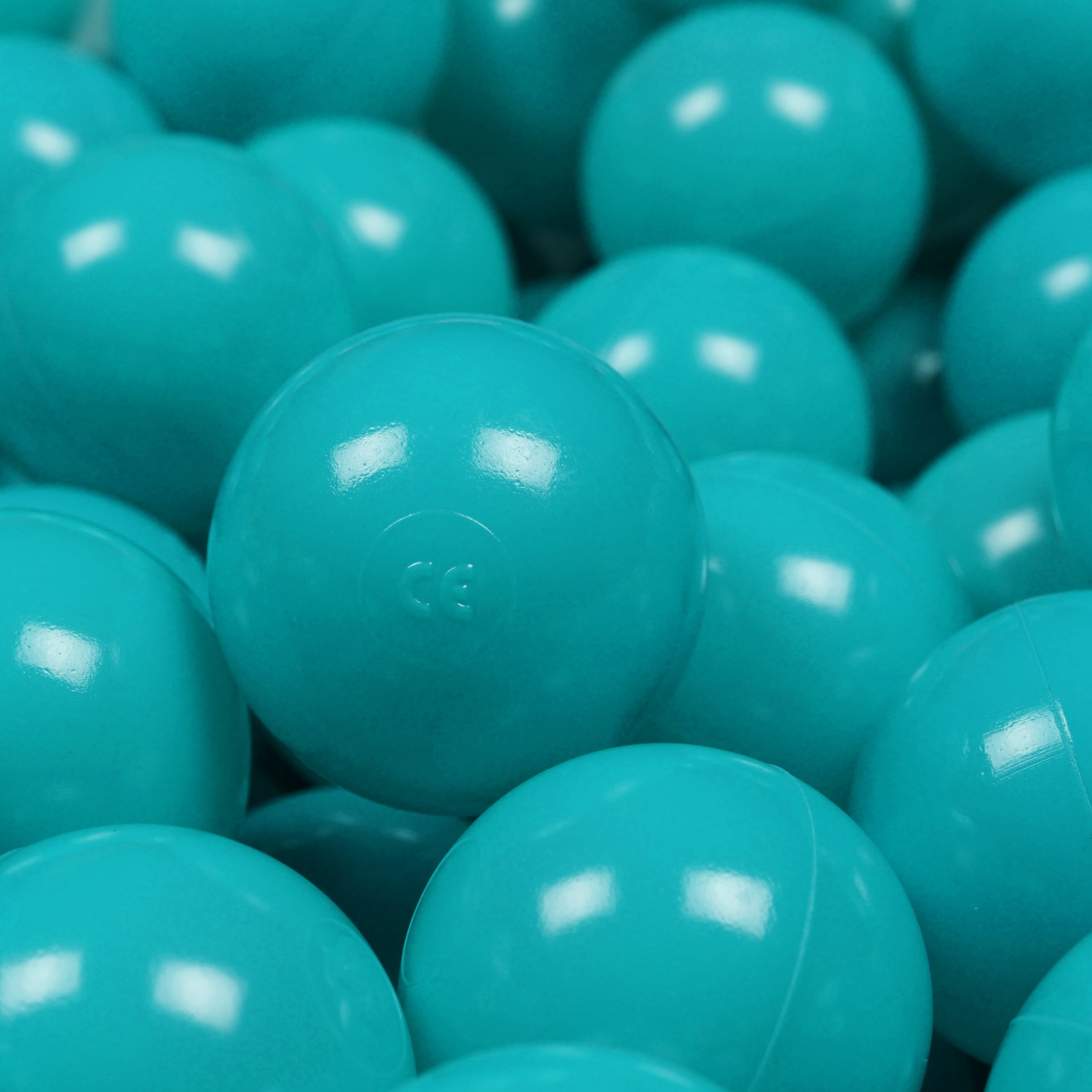 Balles de jeu ø7cm 150 pièces turquise