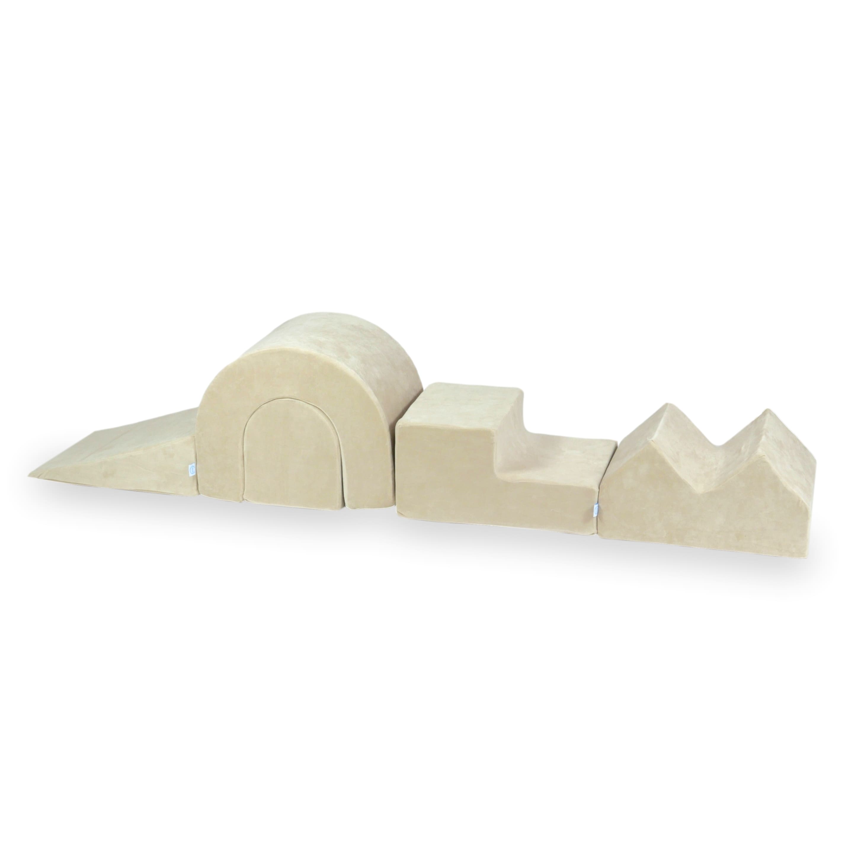 5 elements - set 14 (wedge, tunnel, hill, step, Peaks)
