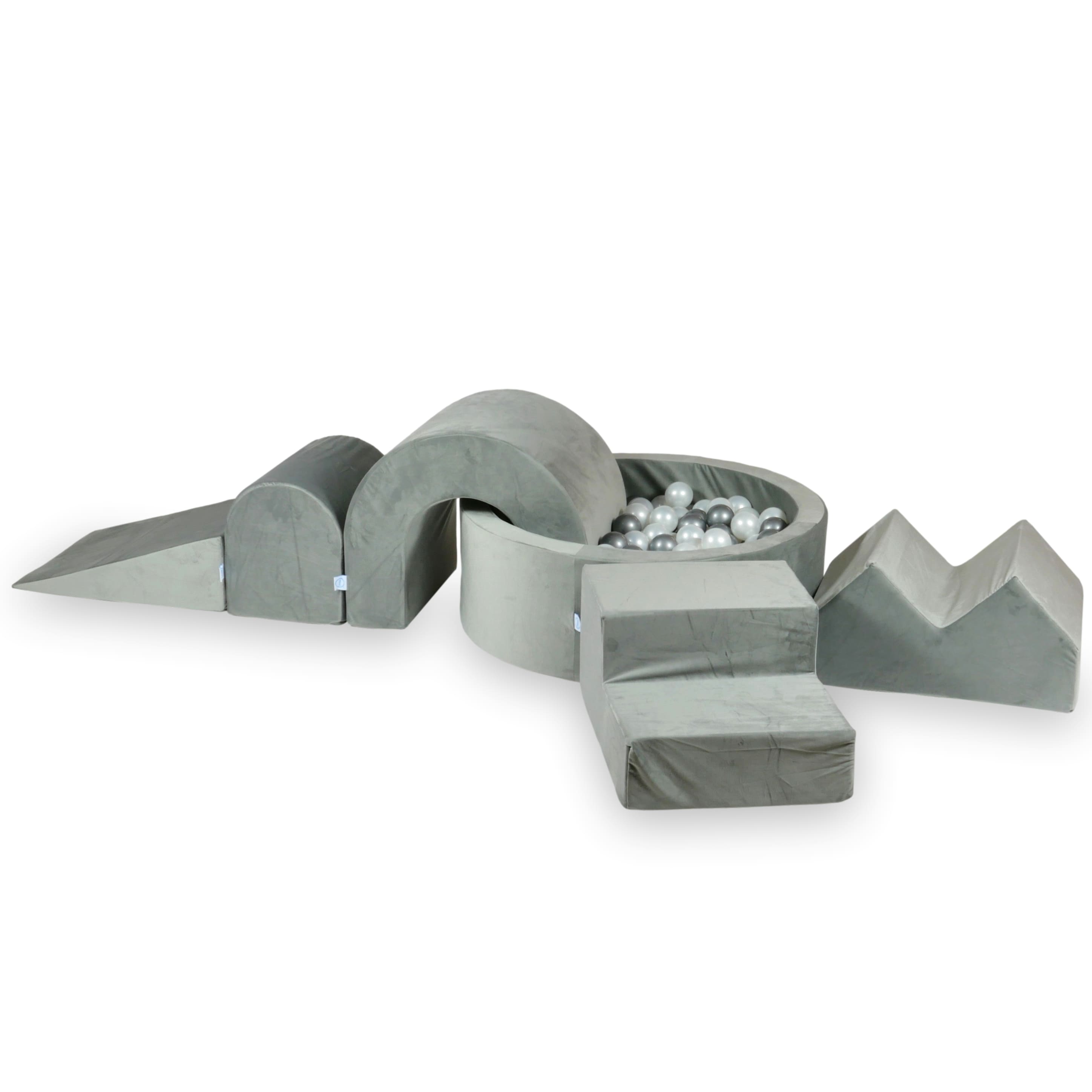 5 elements - set 14 (wedge, tunnel, hill, step, Peaks)