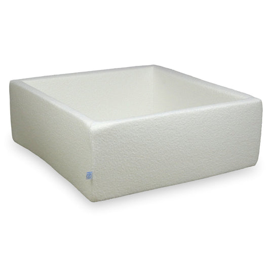 Piscine à Balles 110x110x40 Boucle Blanc sans balles