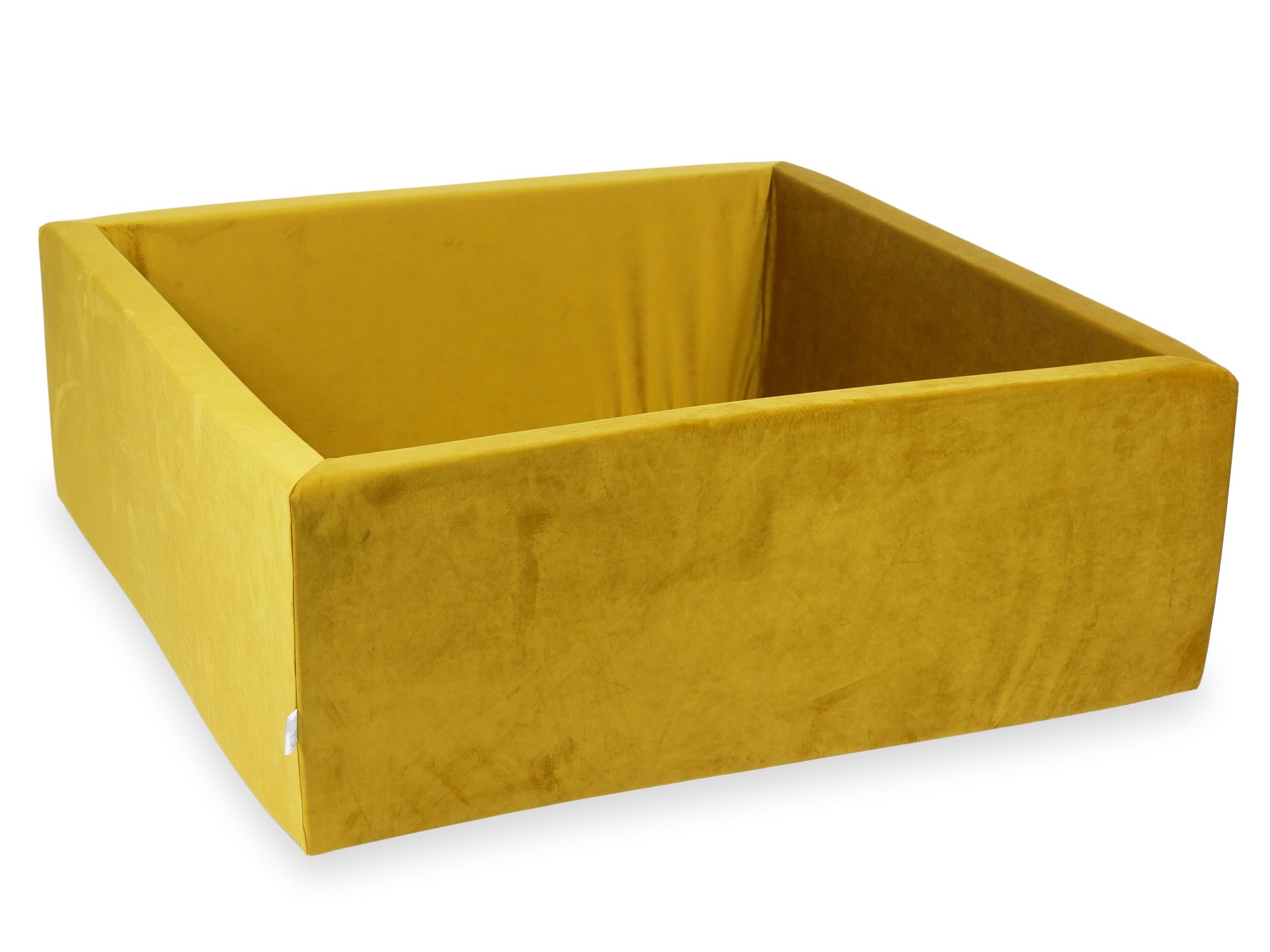 Piscine à balles carrée 110x110x40 cm Velvet door sans balles