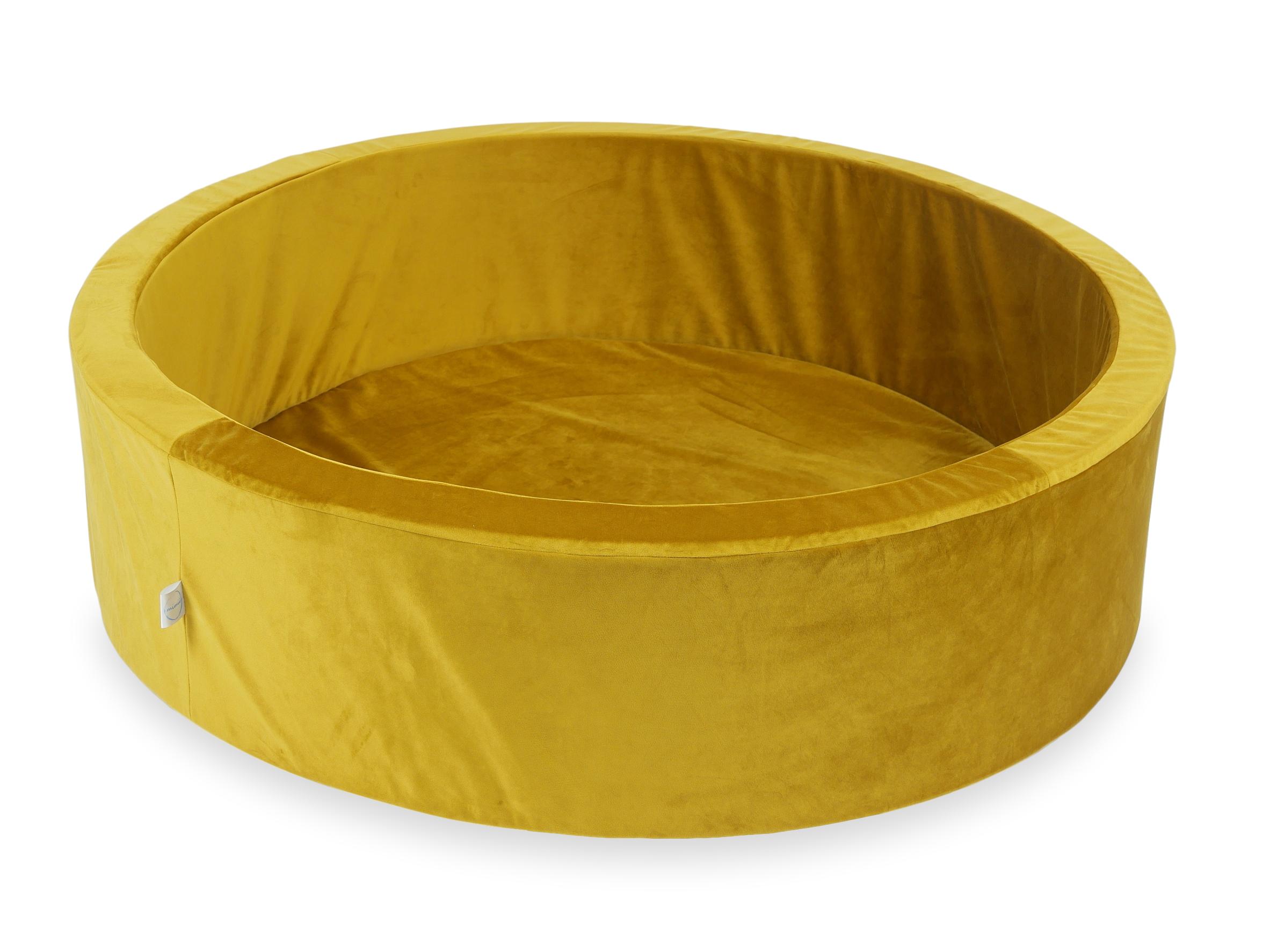 Piscine à Balles 110x30 velours velvet dore sans balles