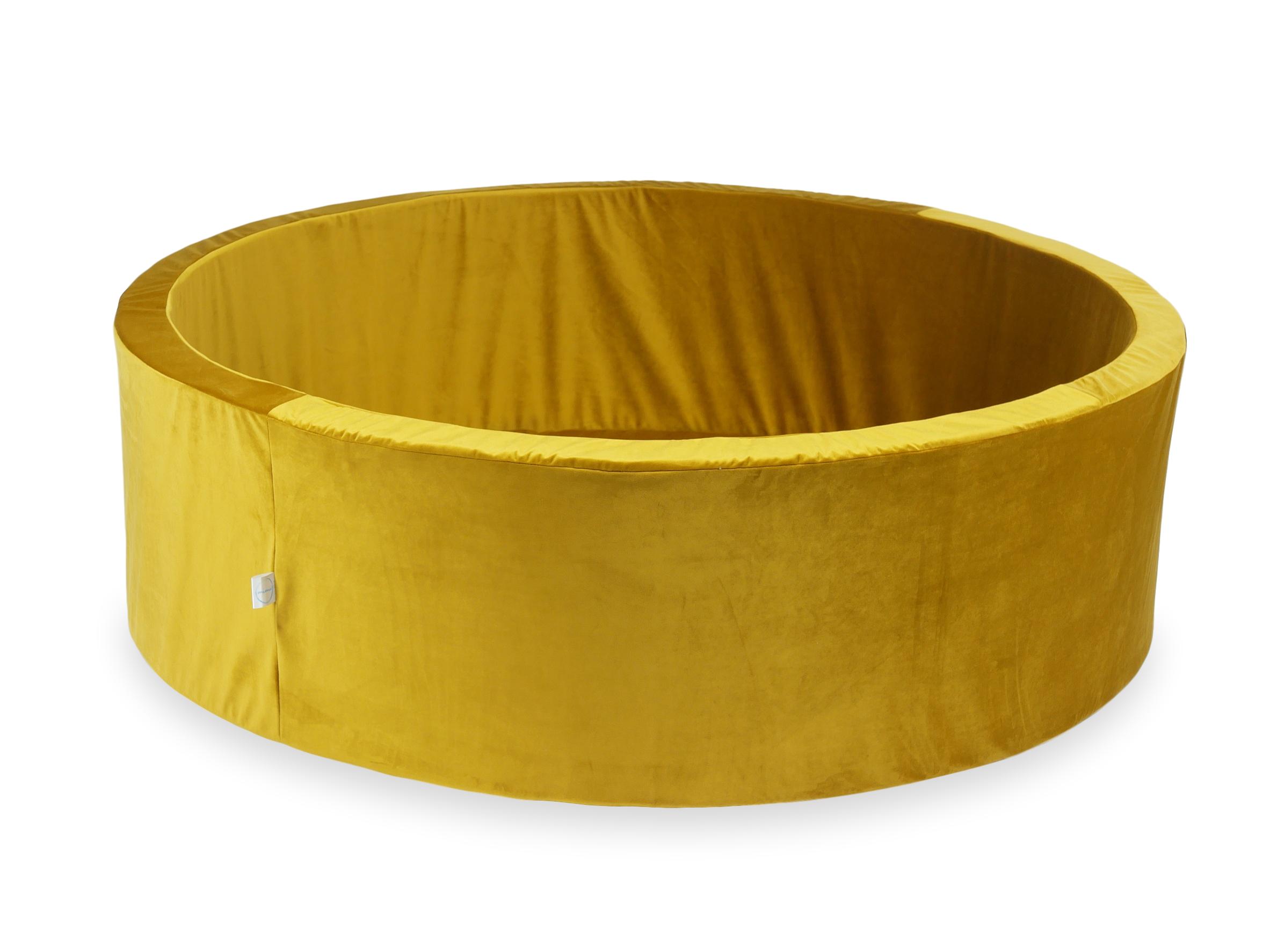 Piscine à Balles 130x40 Velvet dore sans balles