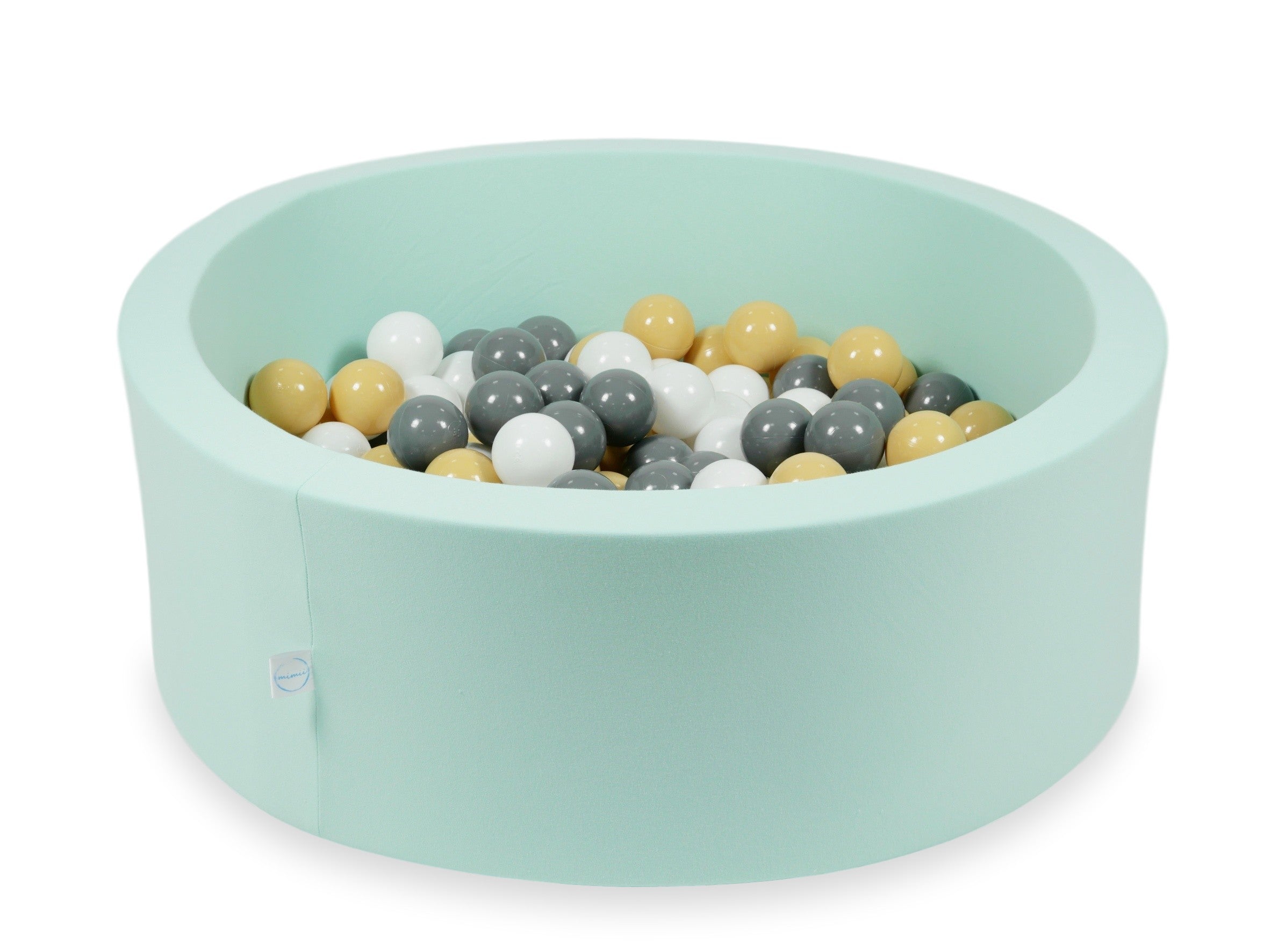 Piscine à balles en menthe 90x30 cm avec 200 balles