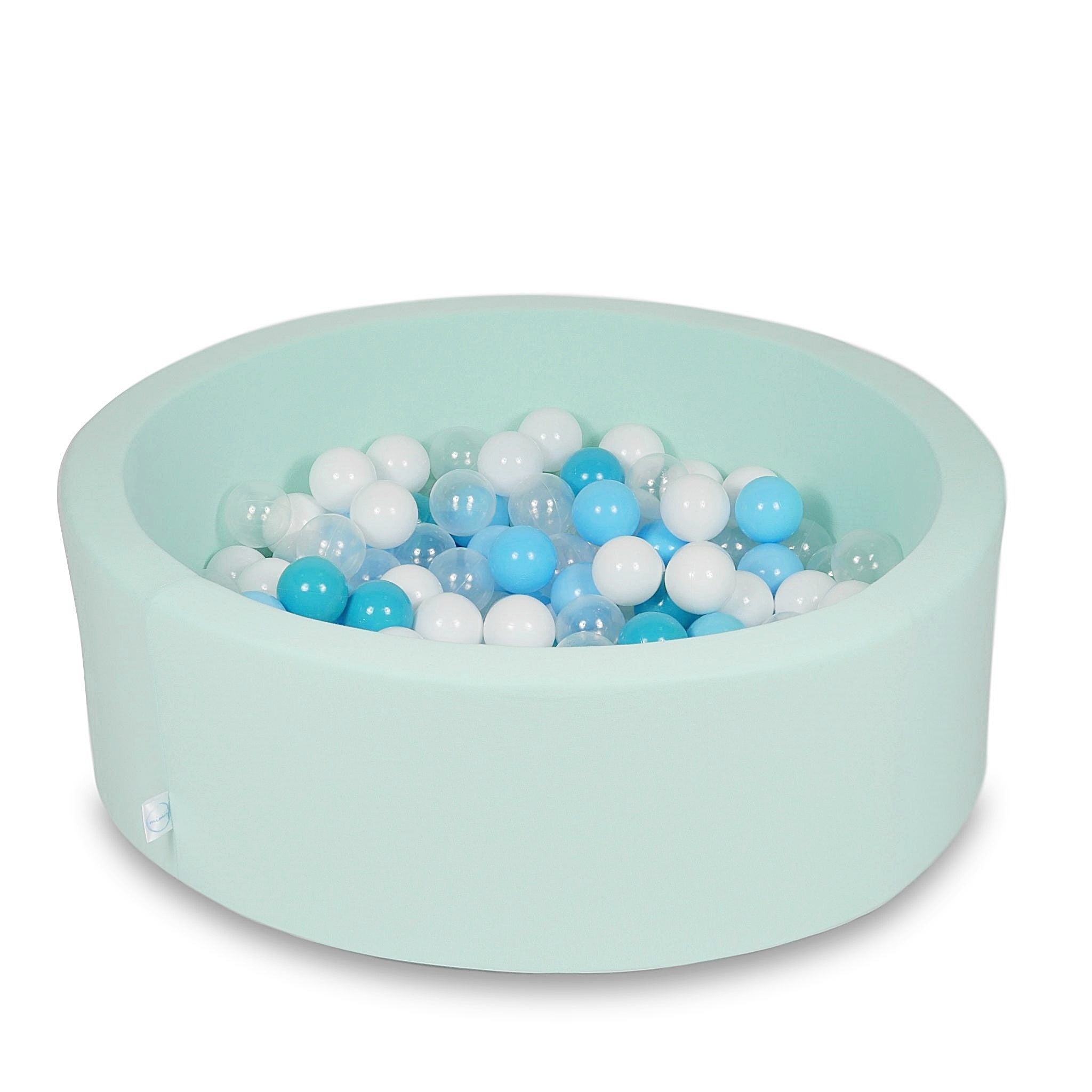 Piscine à balles en menthe 90x30 cm avec 200 balles