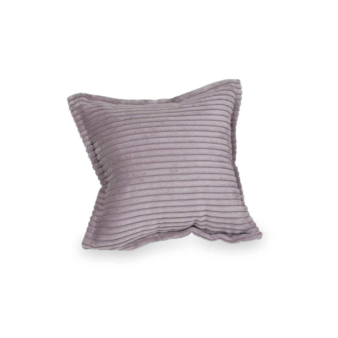 Petit coussin de jeu pour canapé en velours côtelé lavande