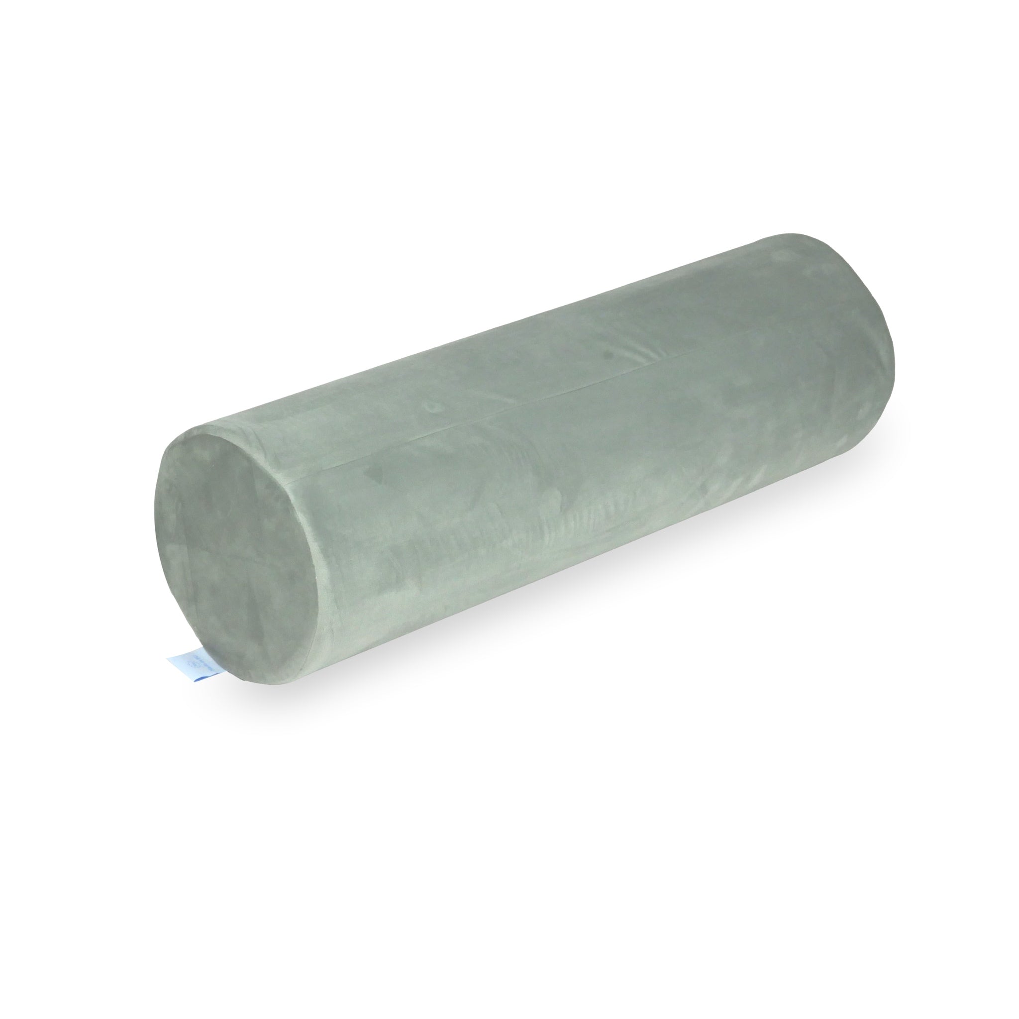 Rouleau moyen pour canapé en velours gris