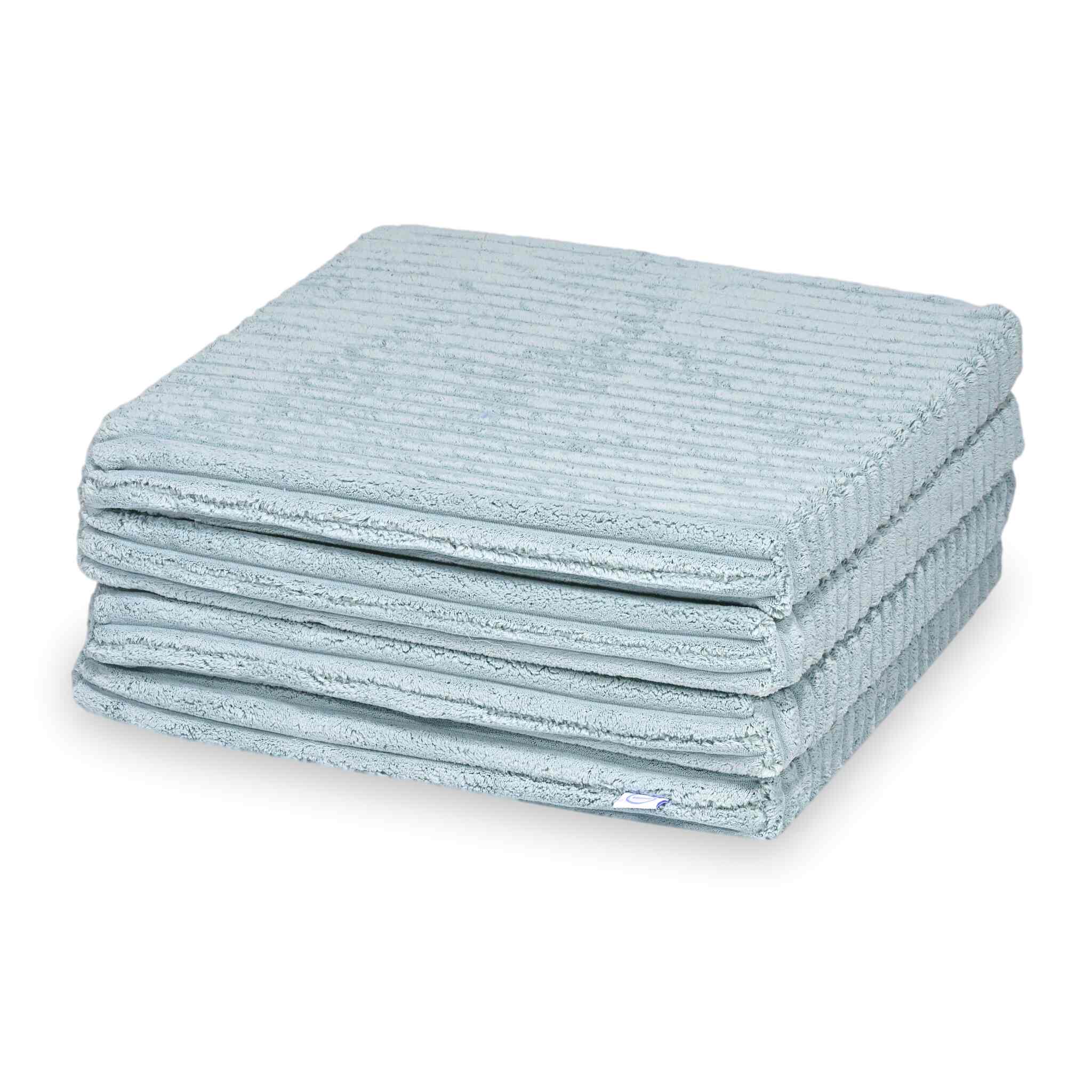 Tapis de jeu bébé pliable carré 120 × 120 cm en tissu gaufré