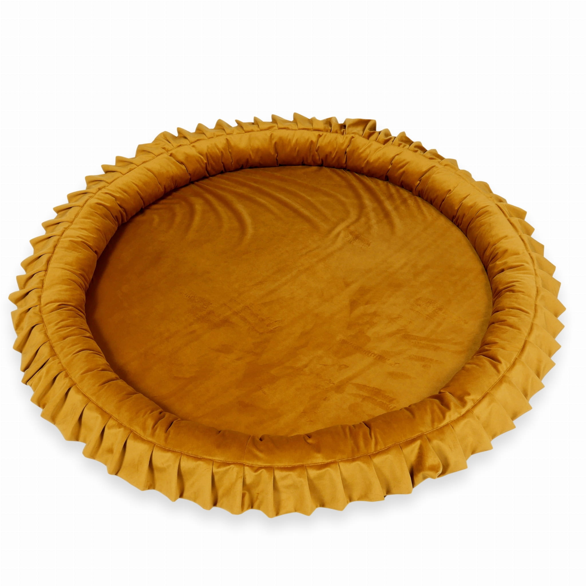 Tapis de jeu nid 120cm pour bébé, Velvet gold