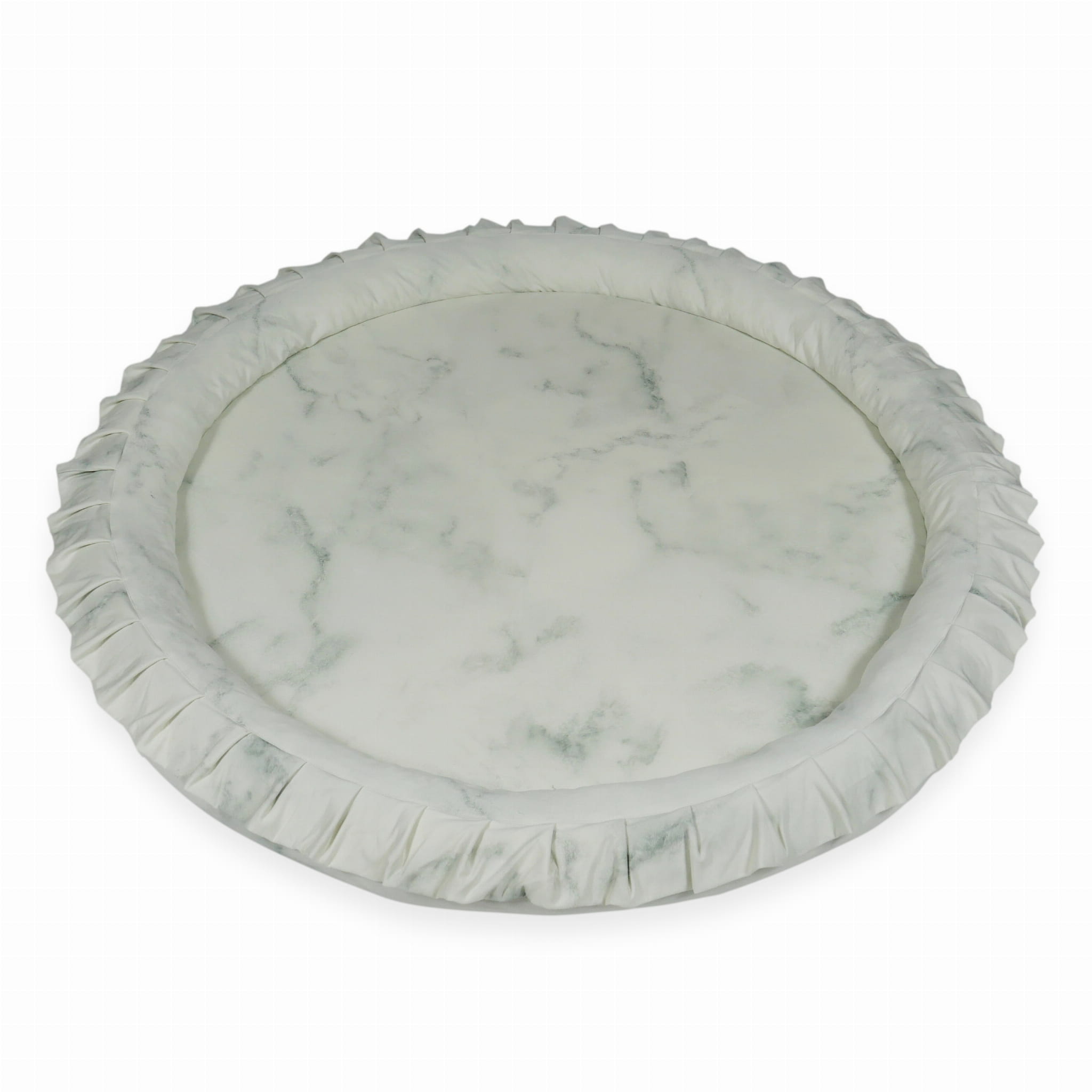 Tapis de jeu nid 120cm pour bébé, Marbre