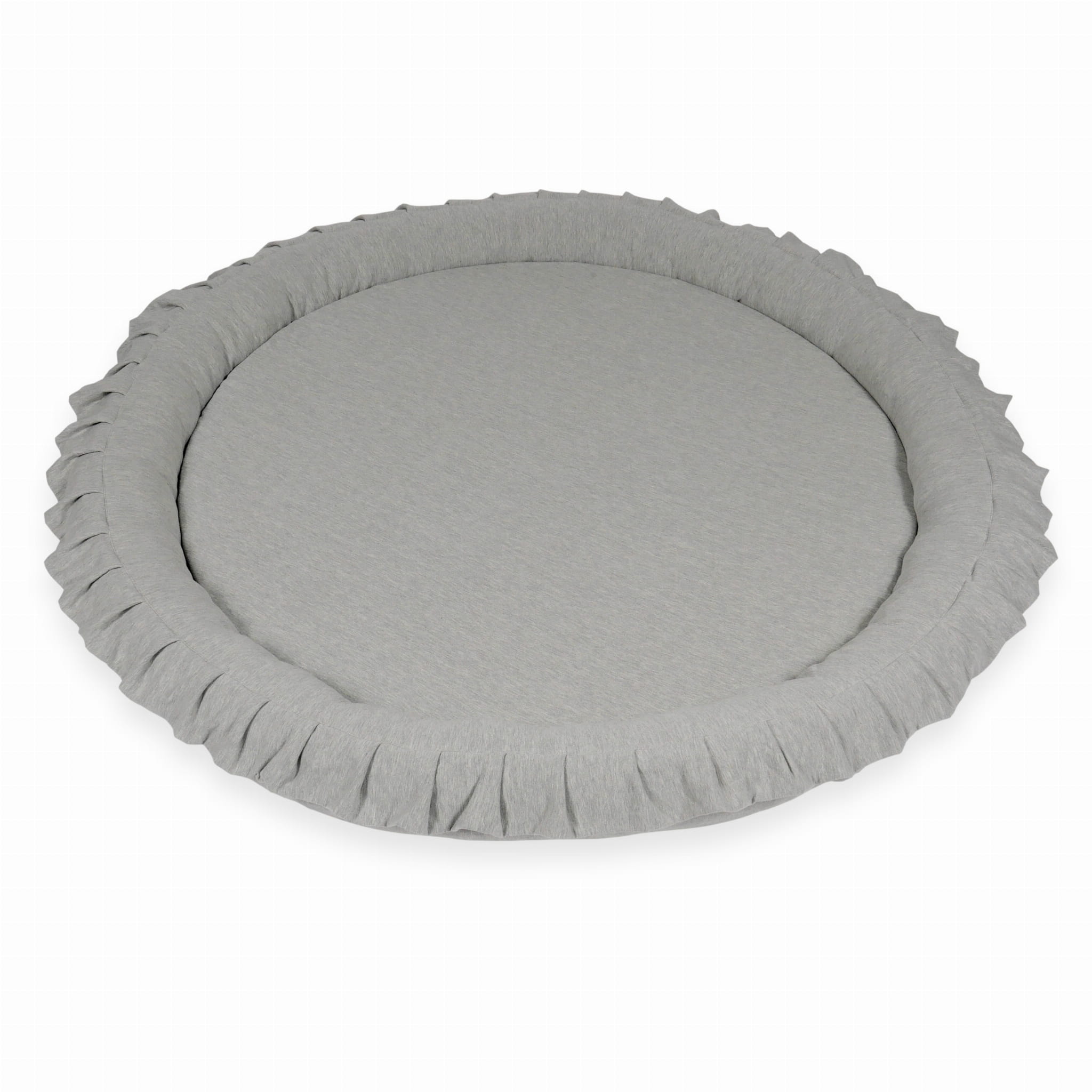 Tapis de jeu nid 120 cm pour bébé, Gris clair