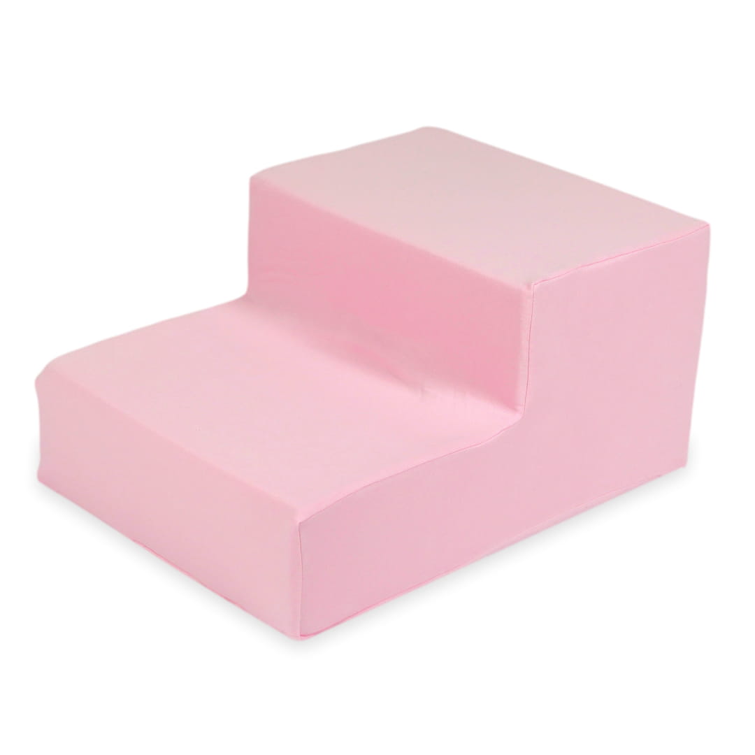 Marches en mousse pour aire de jeux, rose poudré