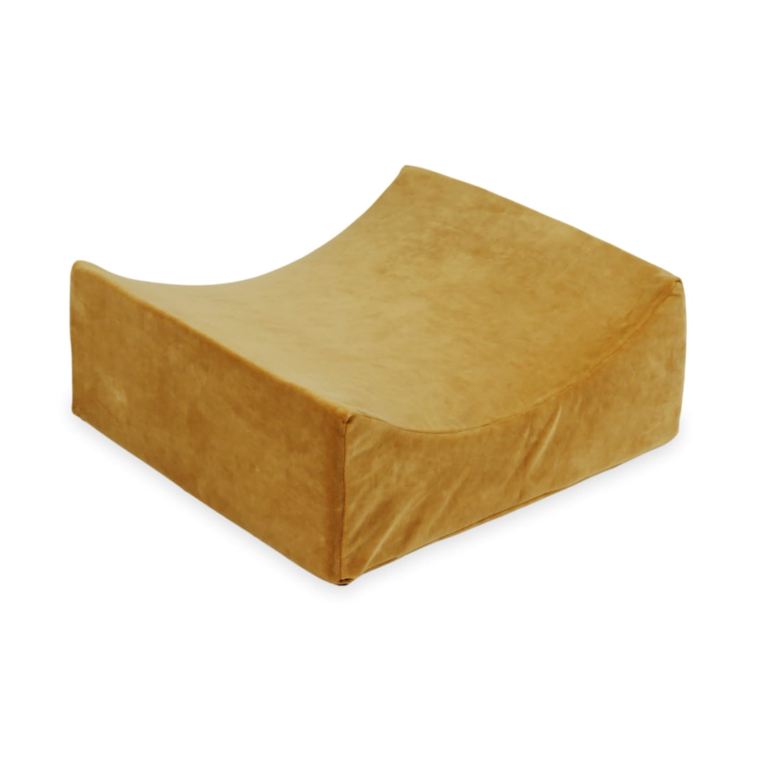 Berceau en mousse pour aire de jeux, velvet soft carmel