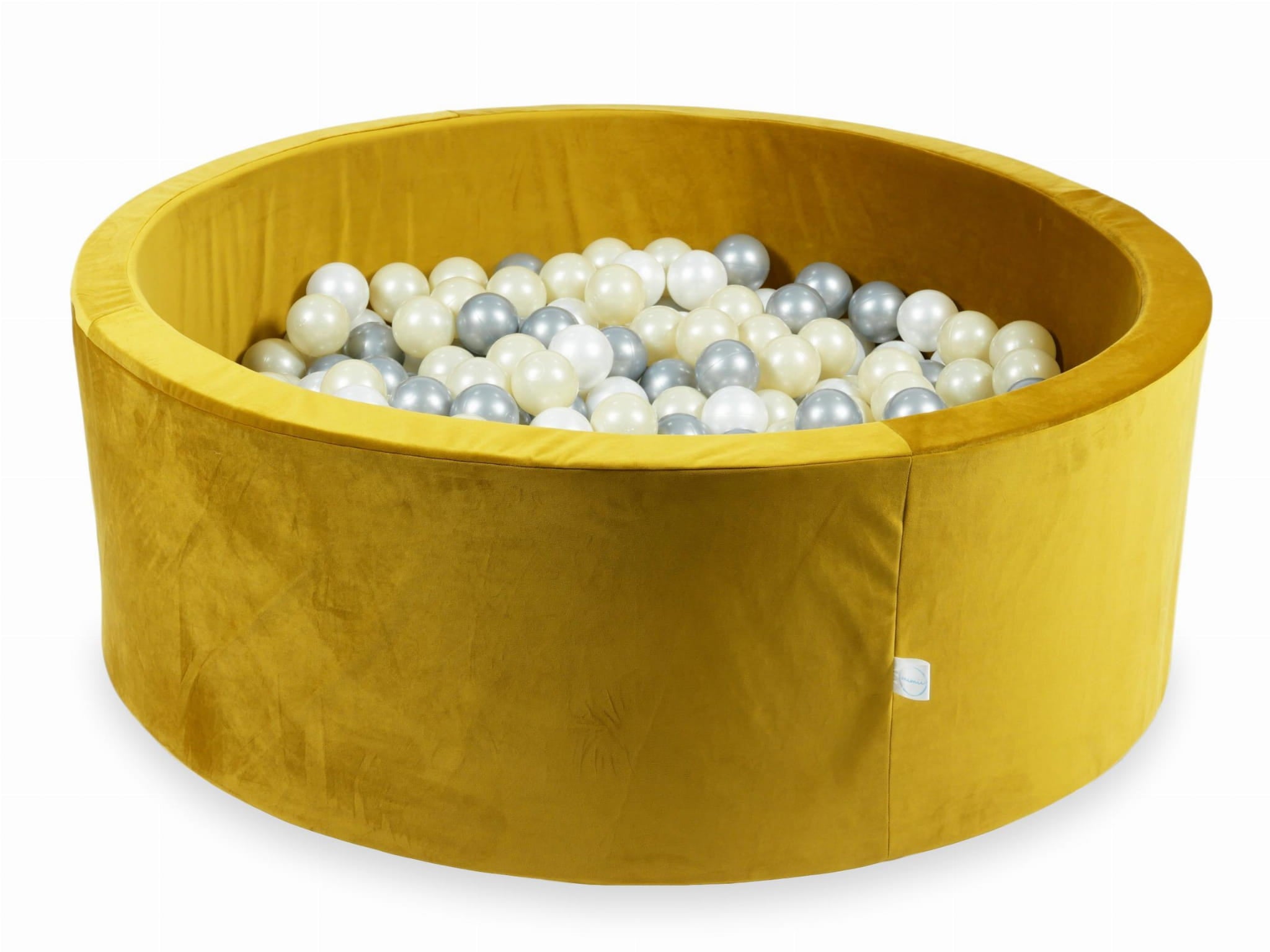 Piscine à Balles 110x40 Velvet or avec balles 500 pcs (or clair, argent, perle)