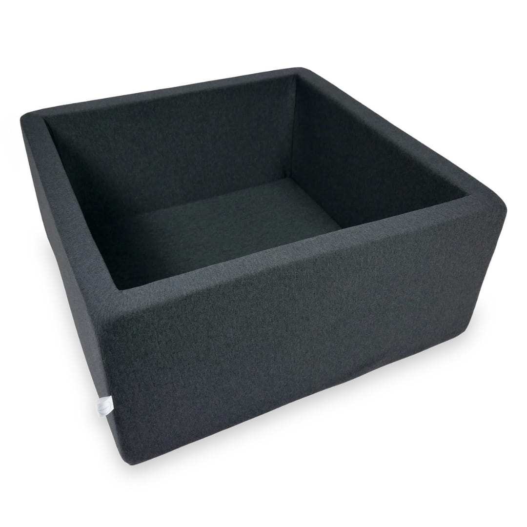 Piscine à Balles 90x90x40cm graphite sans billes