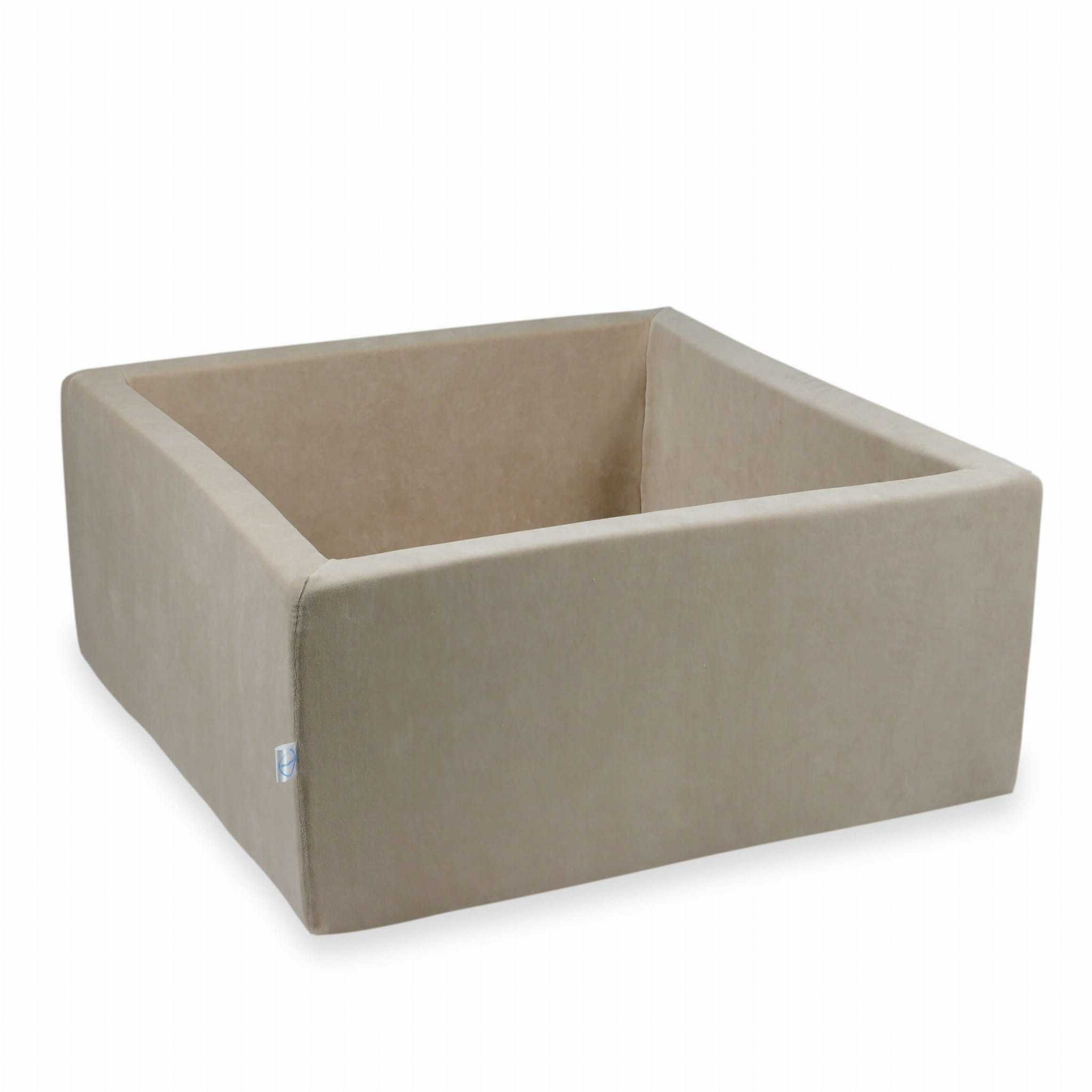 Piscine à Balles 90x90x40 Velvet Soft beige sans balles