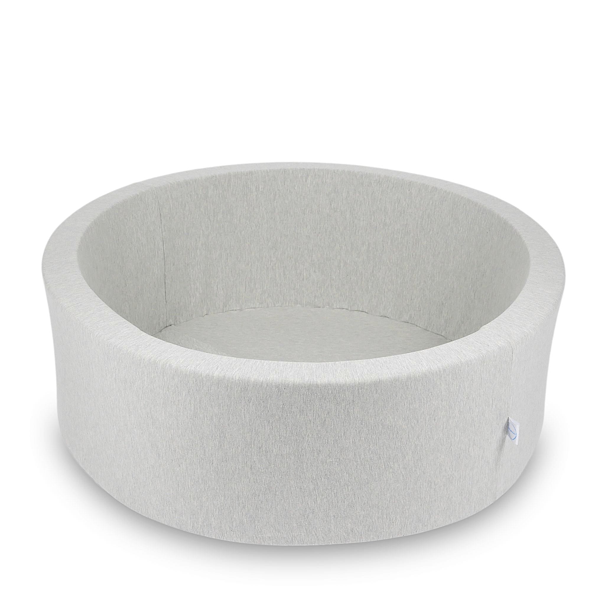 Piscine à Balles 90x30cm gris clair sans balles