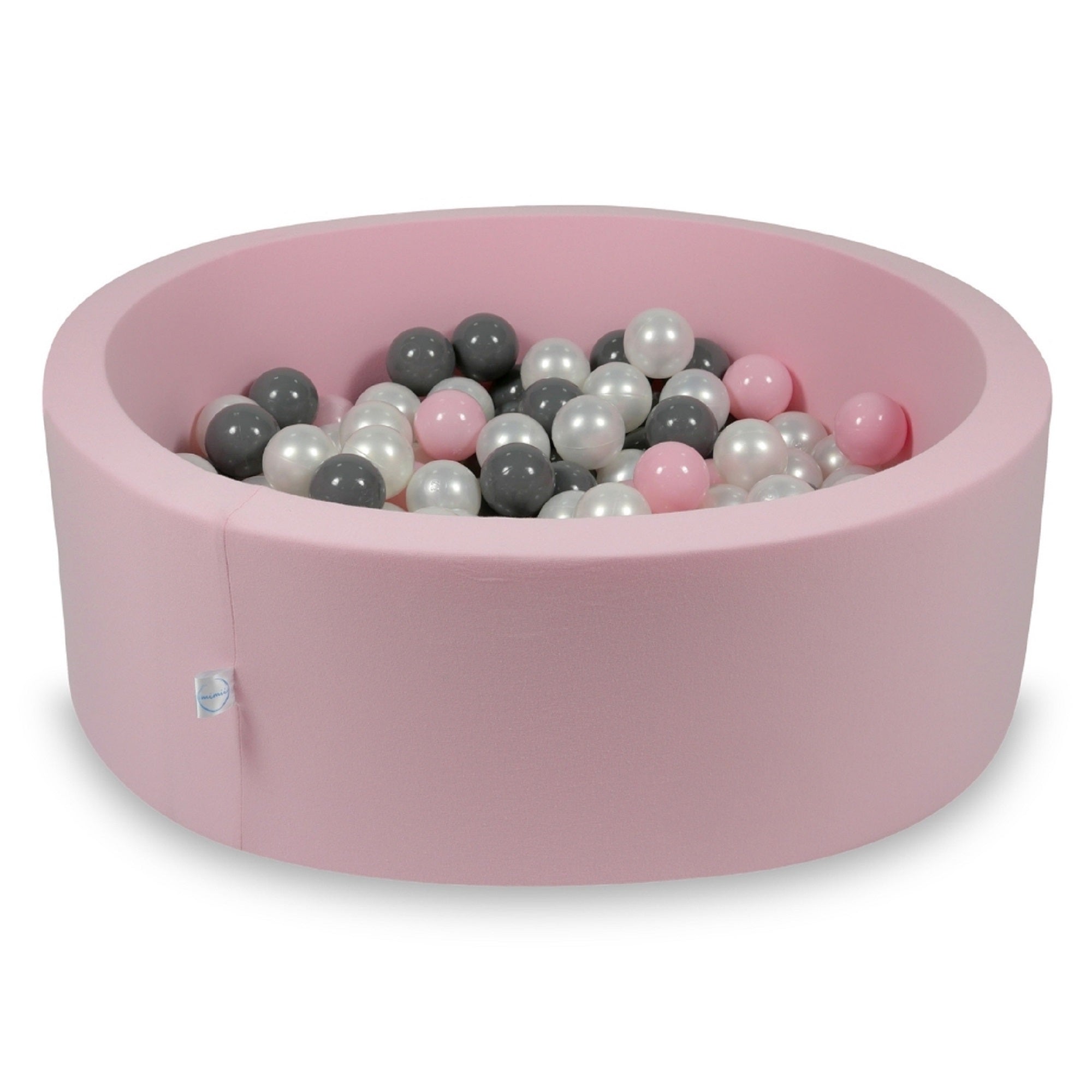 Piscine à balles en puder rosa 90x30 cm avec 200 balles