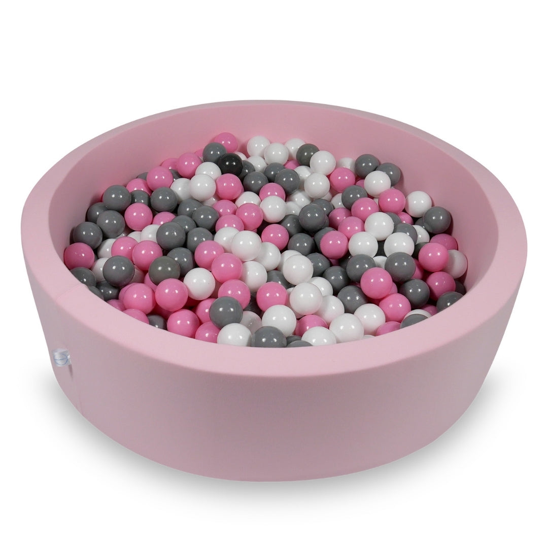 Piscine à balles en rose poudré v110x30 cm avec 400 balles