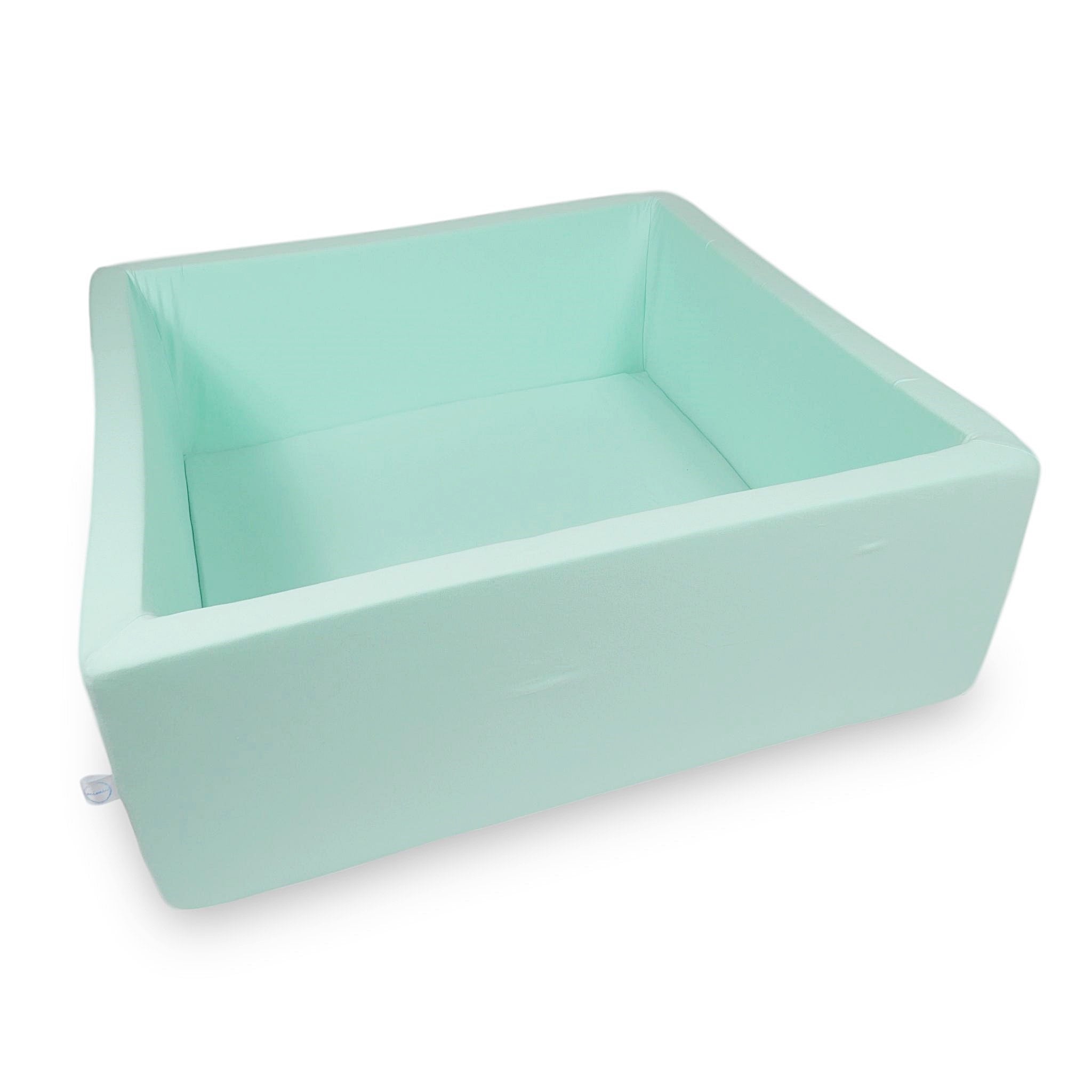 Piscine à balles carrée 110x110x40 cm menthe sans balles