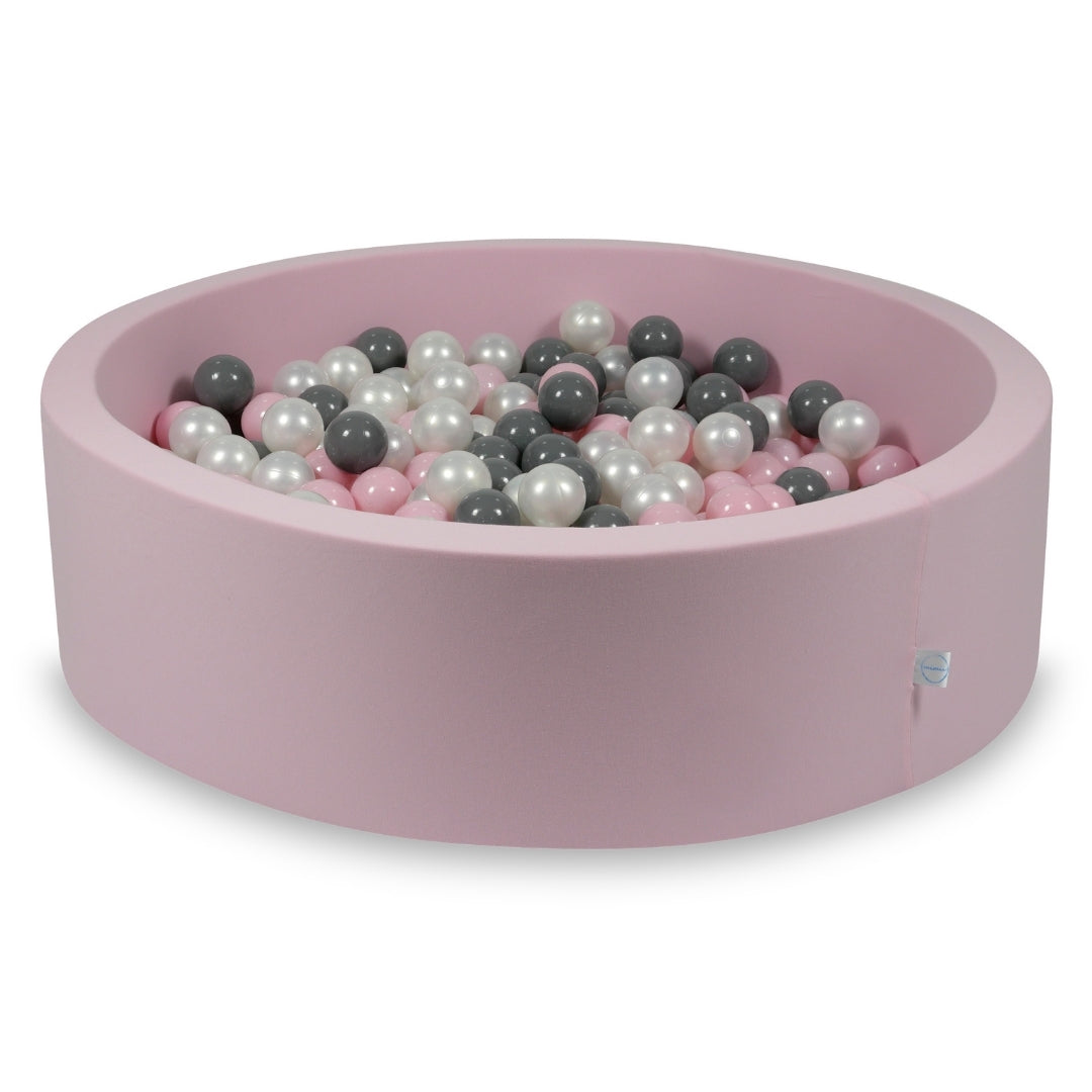 Piscine à balles en rose poudré v110x30 cm avec 400 balles