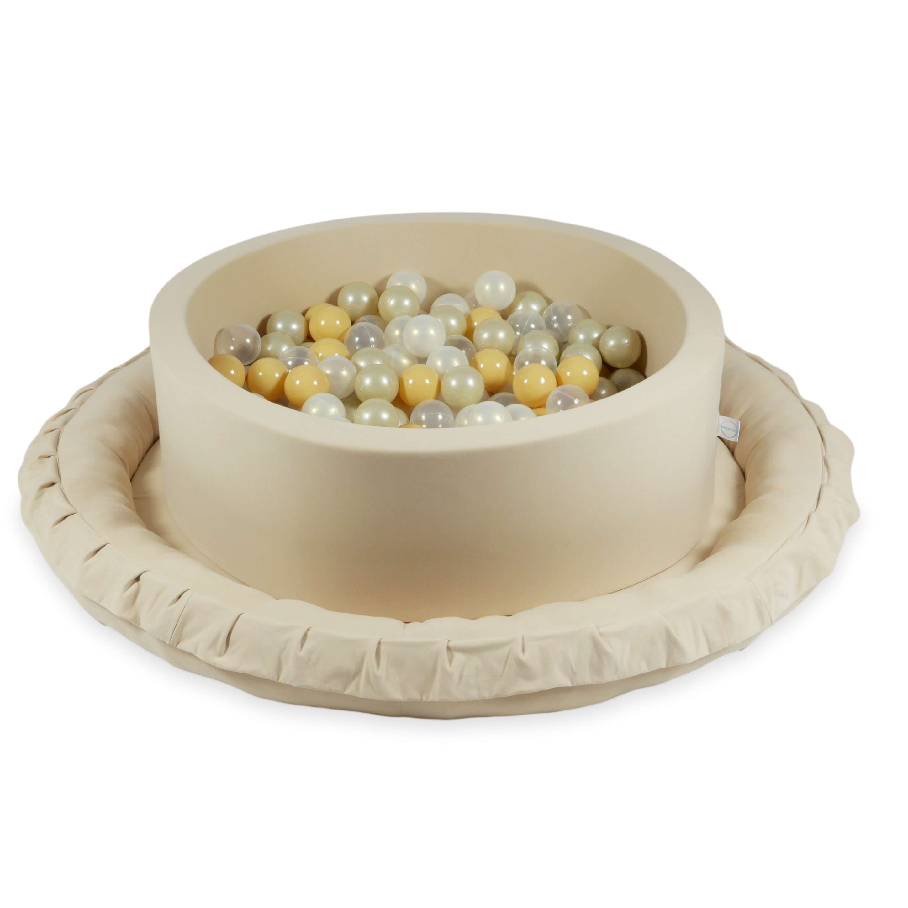 Tapis de jeu bébé nid 120 cm en jersey