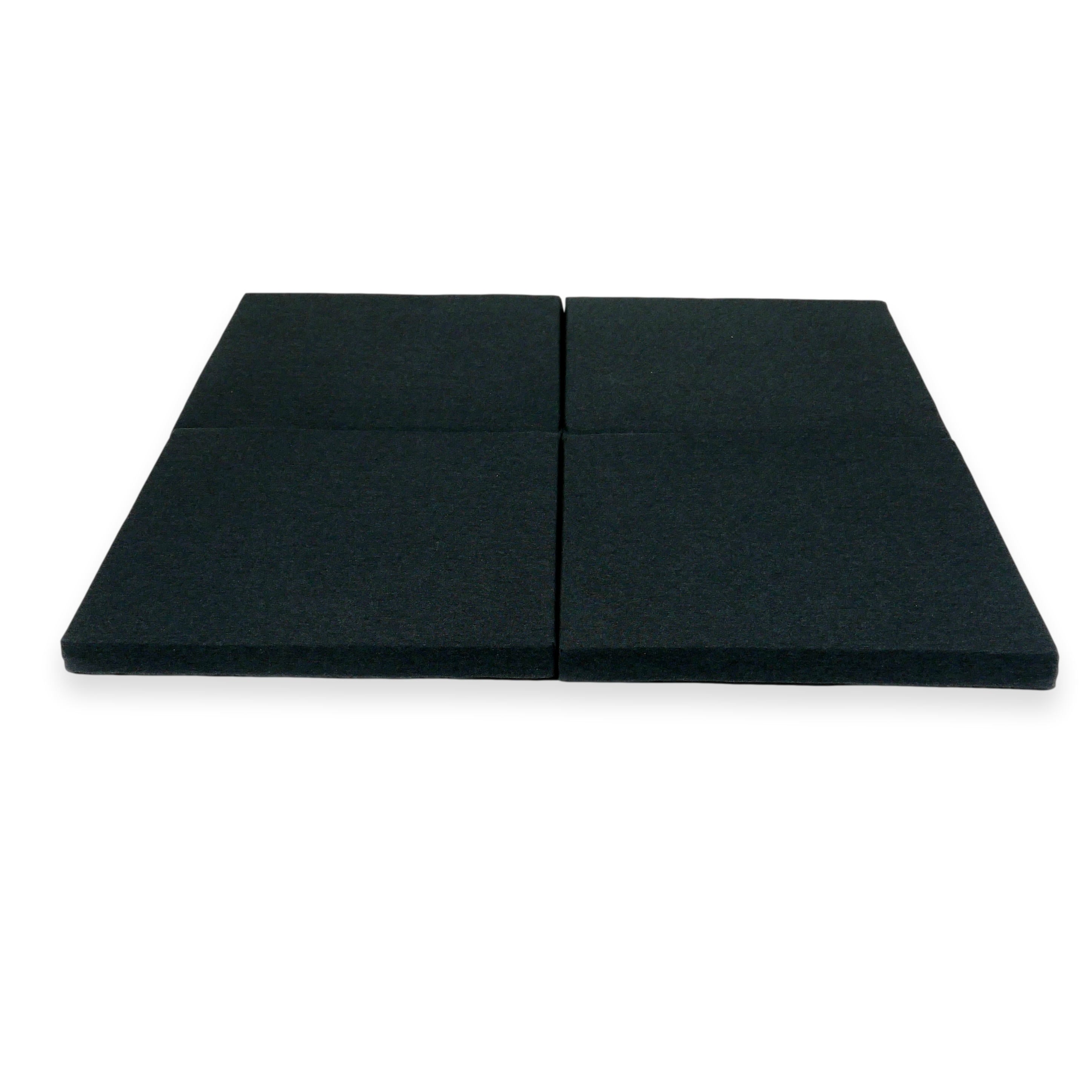 Tapis de jeu bébé pliable carré 120 × 120 cm en jersey