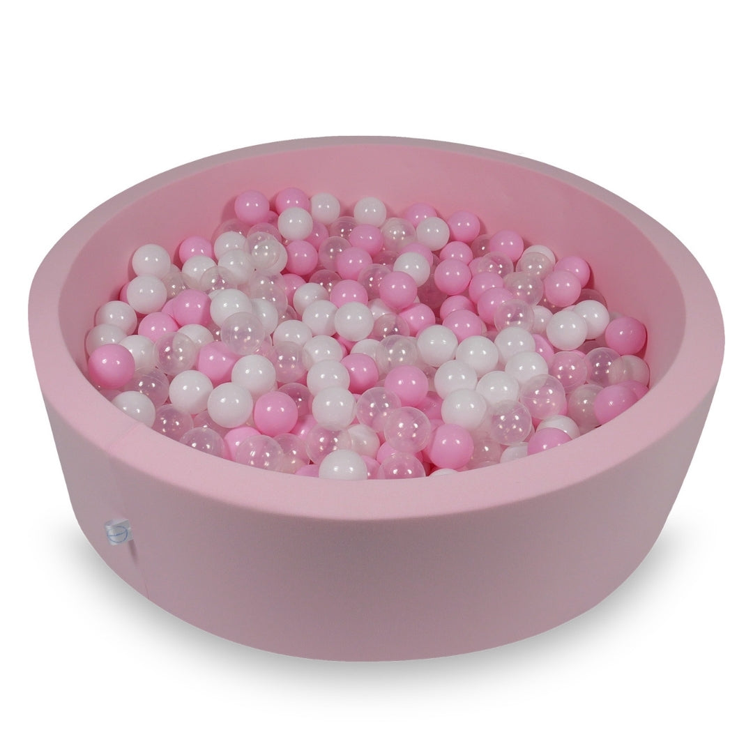 Piscine à balles en rose poudré v110x30 cm avec 400 balles