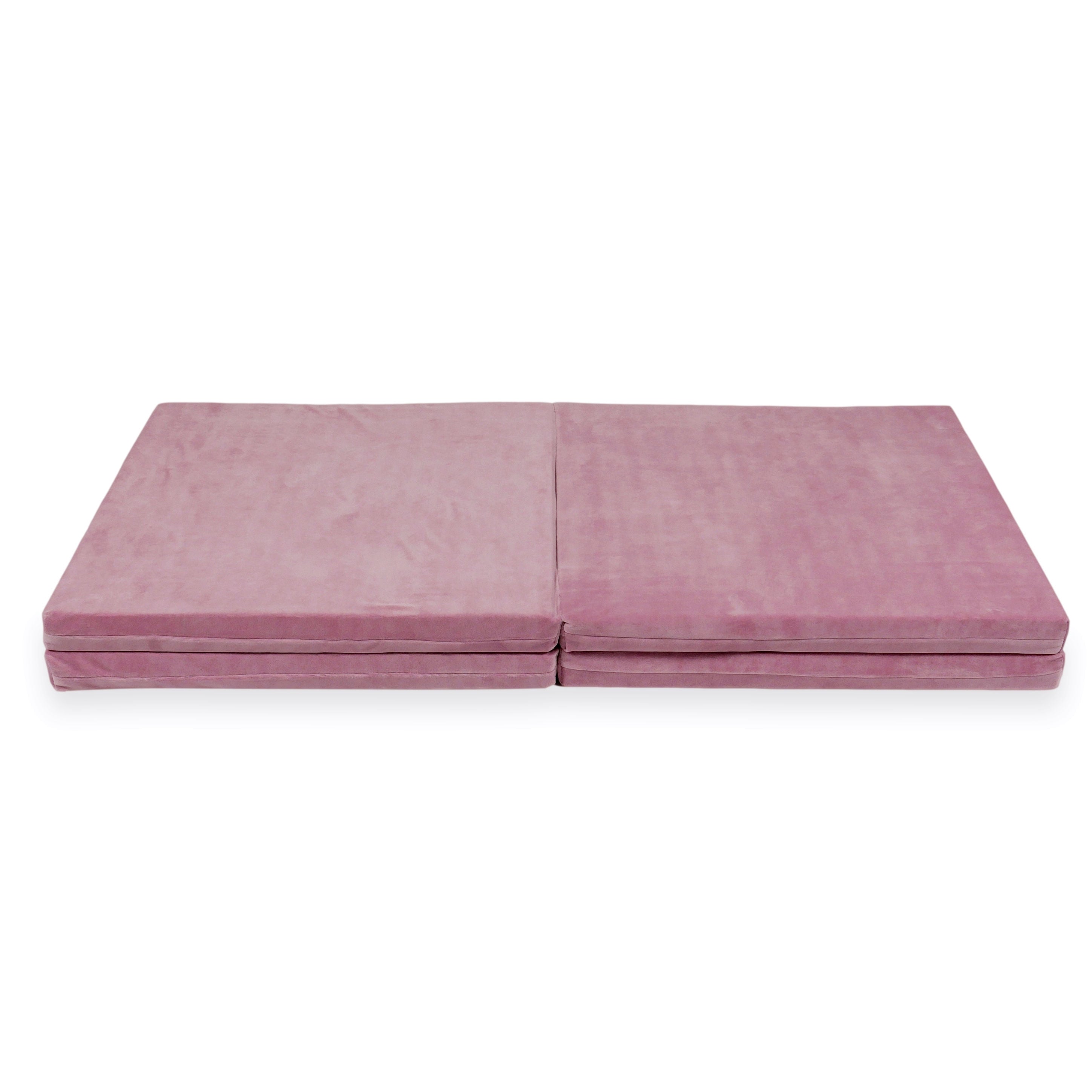 Tapis de jeu bébé pliable carré 120 × 120 cm en velvet soft