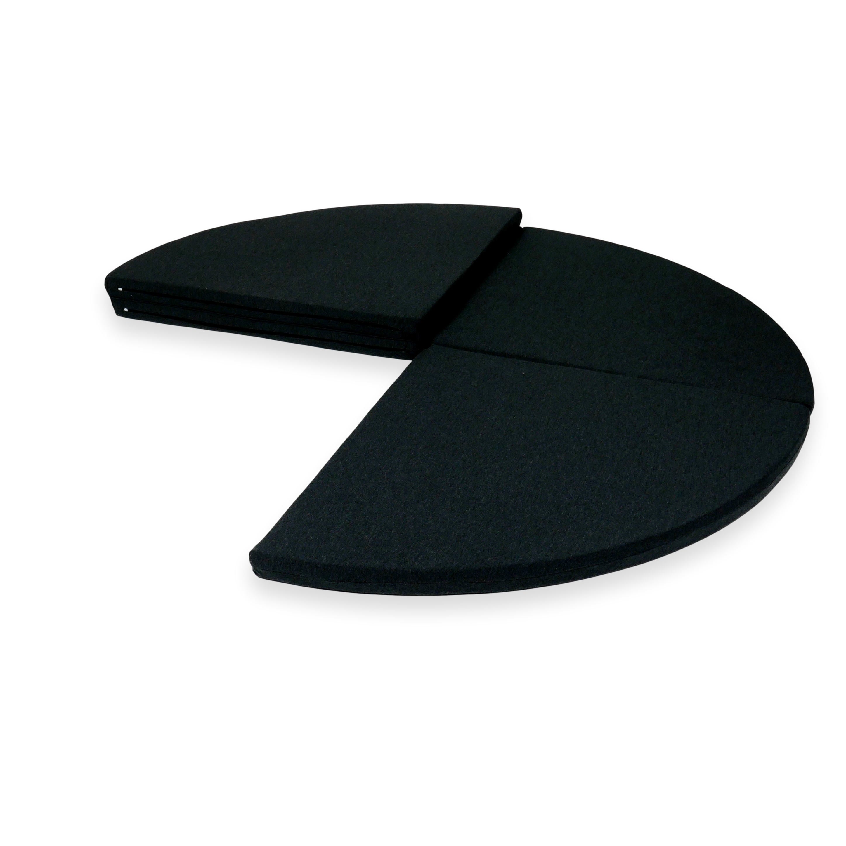 Tapis de jeu bébé rond 160cm en jersey