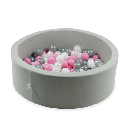 Balles de jeu ø7cm 500 pièces blanc, perle, argent, rose poudré