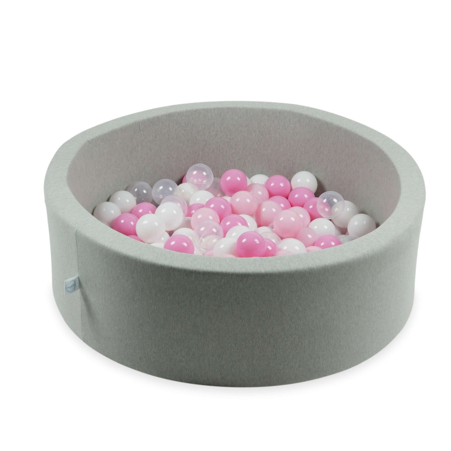 Balles de jeu ø7cm 100 pièces blanc, transparent, rose clair, rose poudré