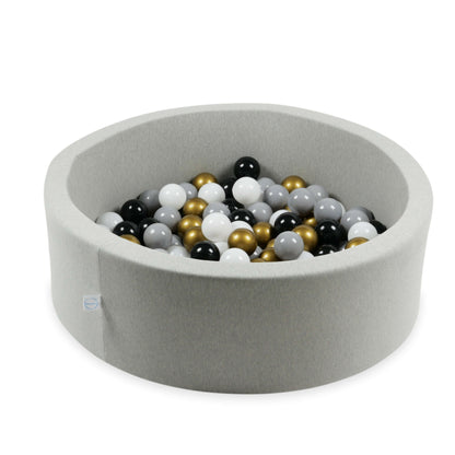 Balles de jeu ø7cm 500 pièces blanc, gris, noir, vieil dore