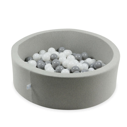 Balles de jeu ø7cm 100 pièces blanc, gris