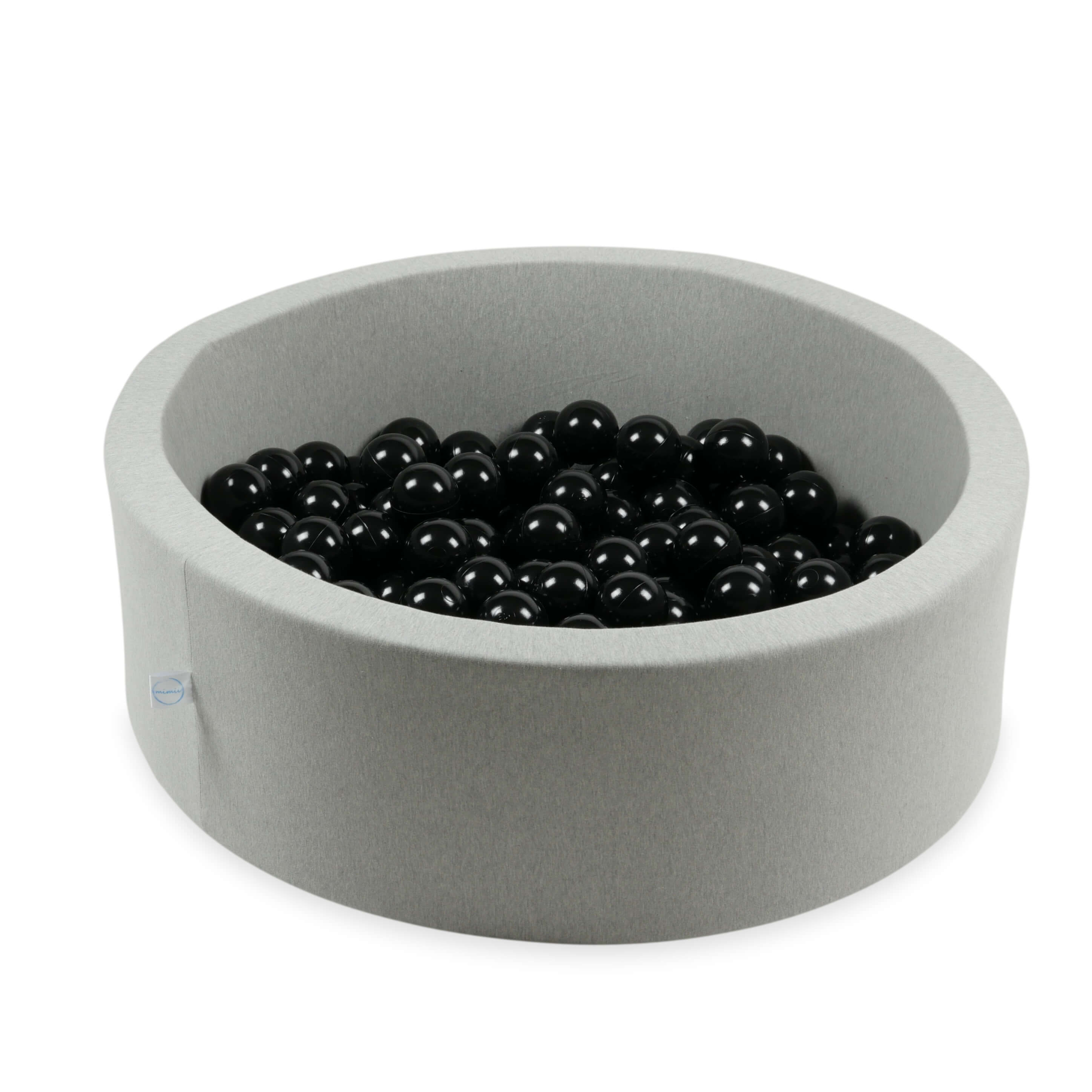 Balles de jeu ø7cm 50 pièces noir