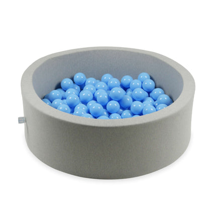 Balles de jeu ø7cm 100 pièces cyan clair