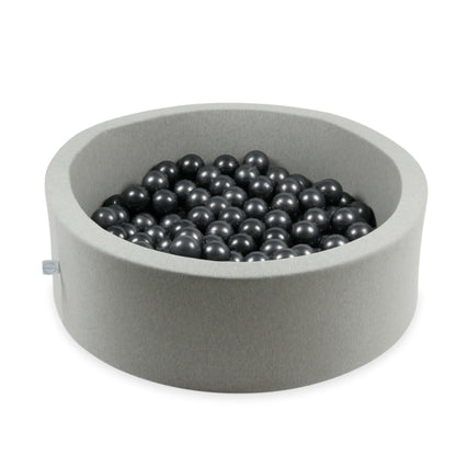 Balles de jeu ø7cm 100 pièces graphite métallique