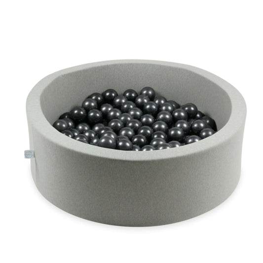 Balles de jeu ø7cm 200 pièces graphite métallique